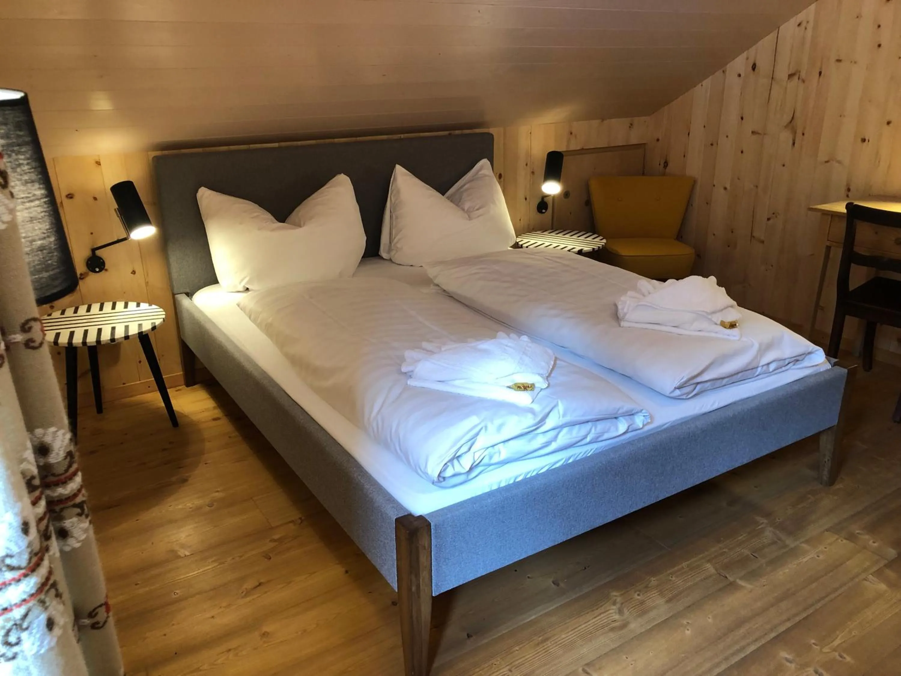 Bed in Gasthaus Spinas