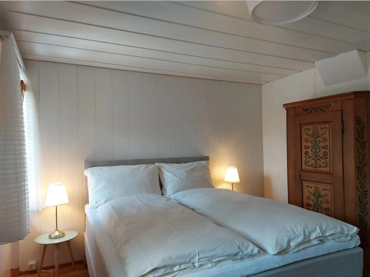 Bed in Gasthaus Spinas