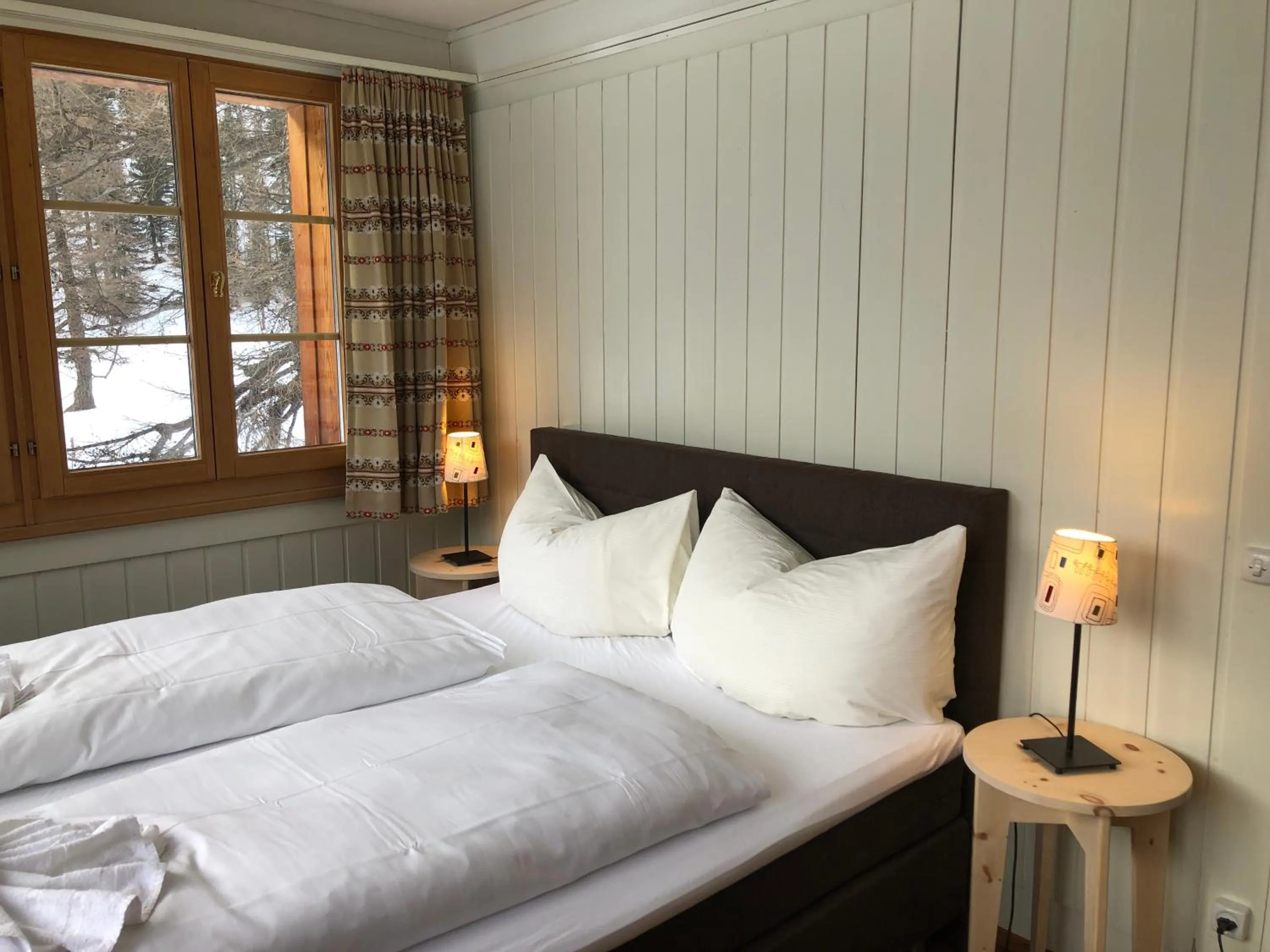 Bed in Gasthaus Spinas