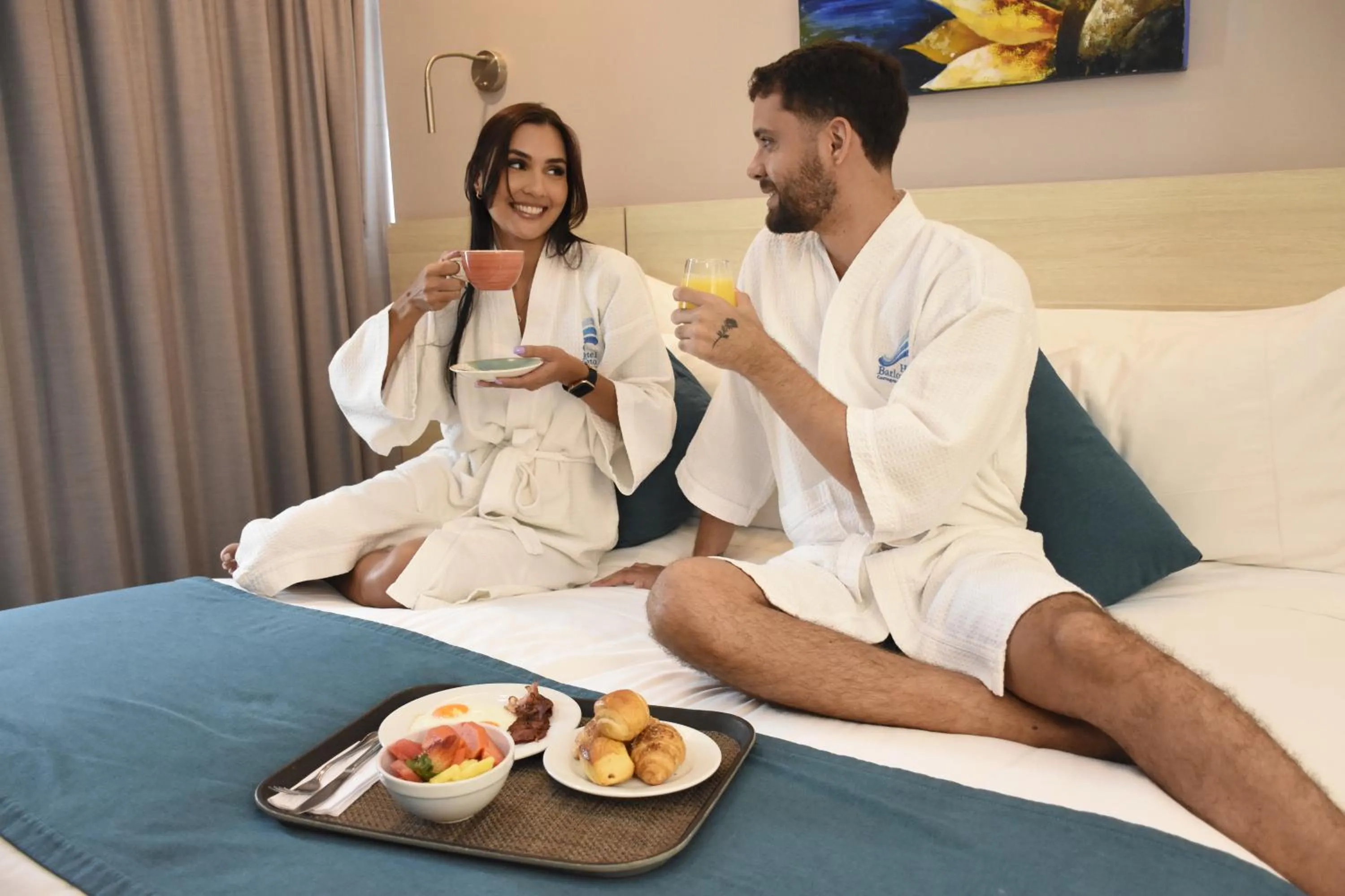 Bed in Hotel Barlovento