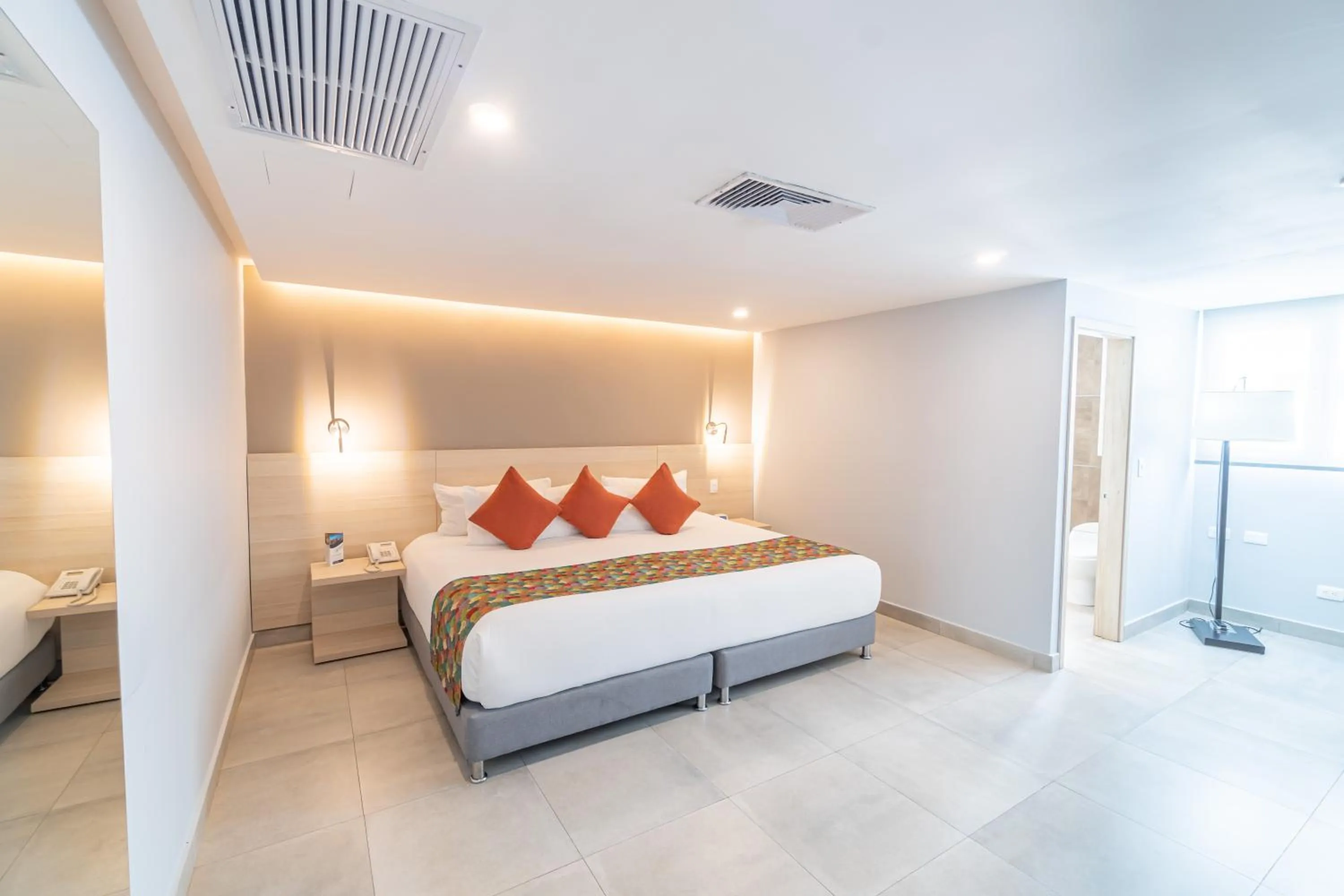 Bed in Hotel Barlovento