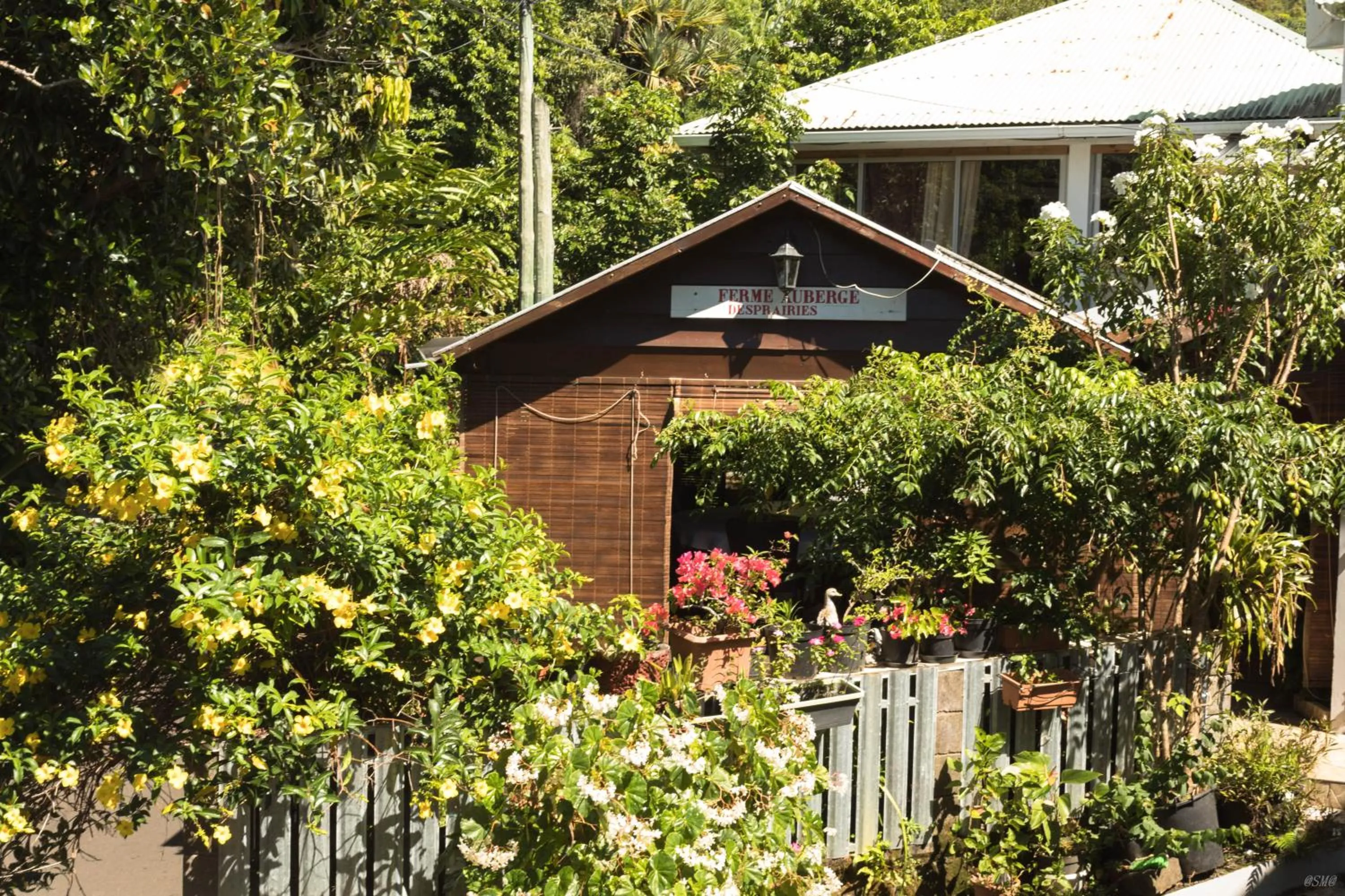 Patio in Auberge Desprairies