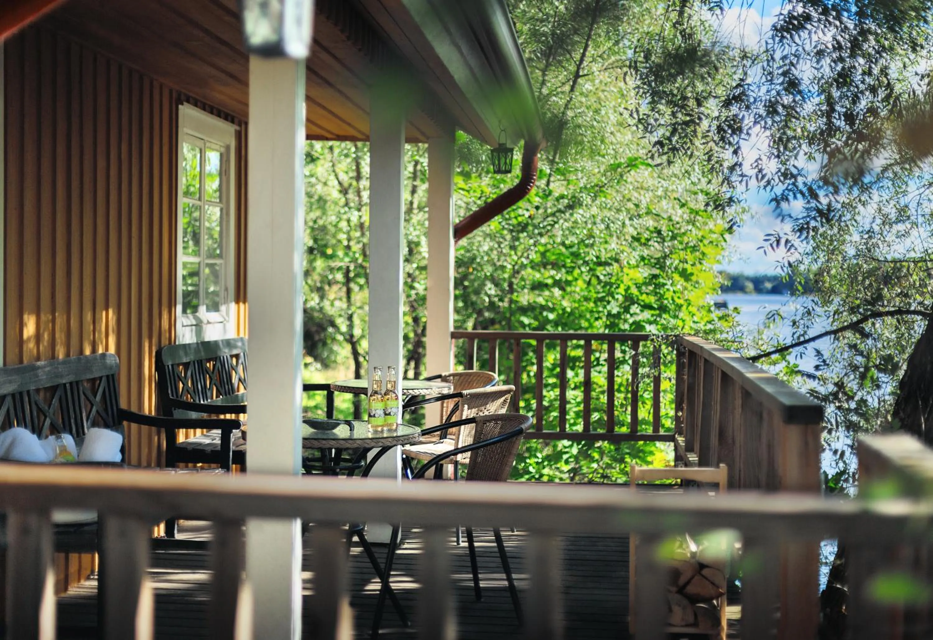Patio in Lepaan Kartanon Toimela