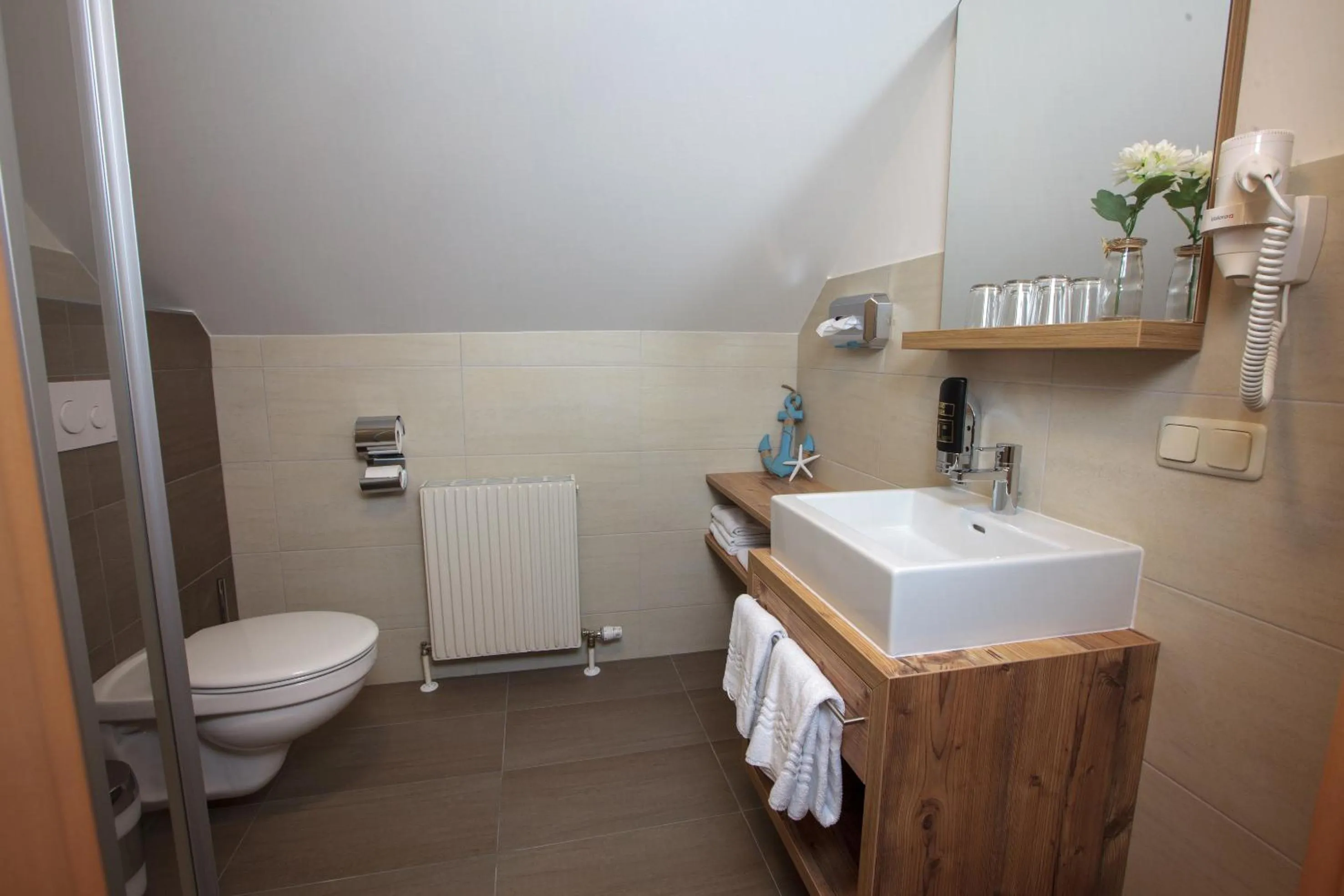 Toilet in Pension Pirkdorfer See