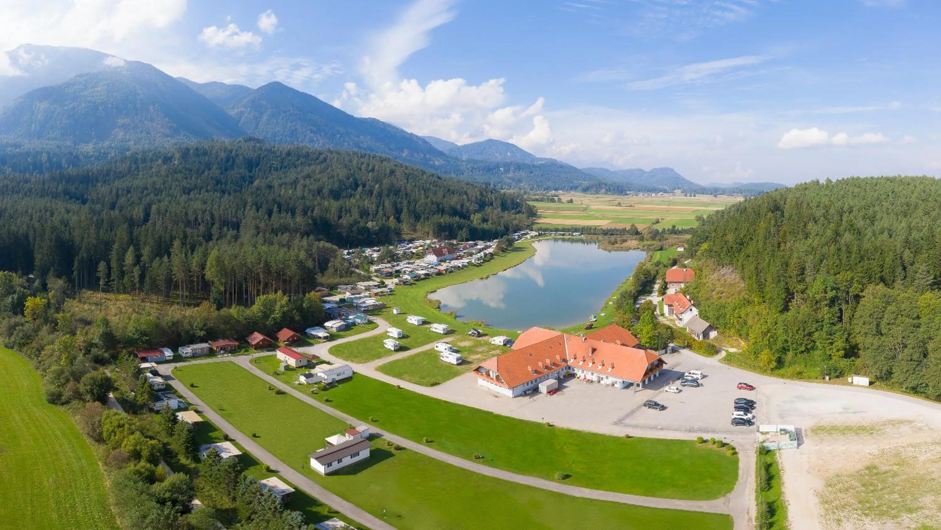 Natural landscape in Pension Pirkdorfer See