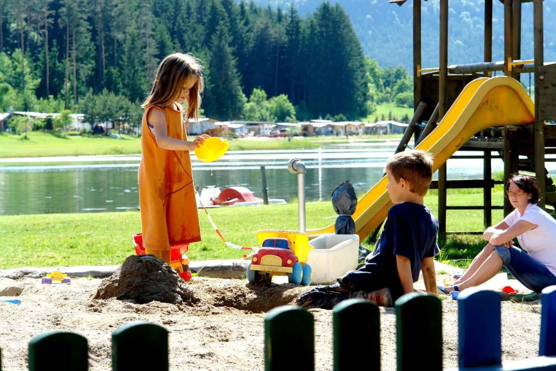 Garden in Pension Pirkdorfer See