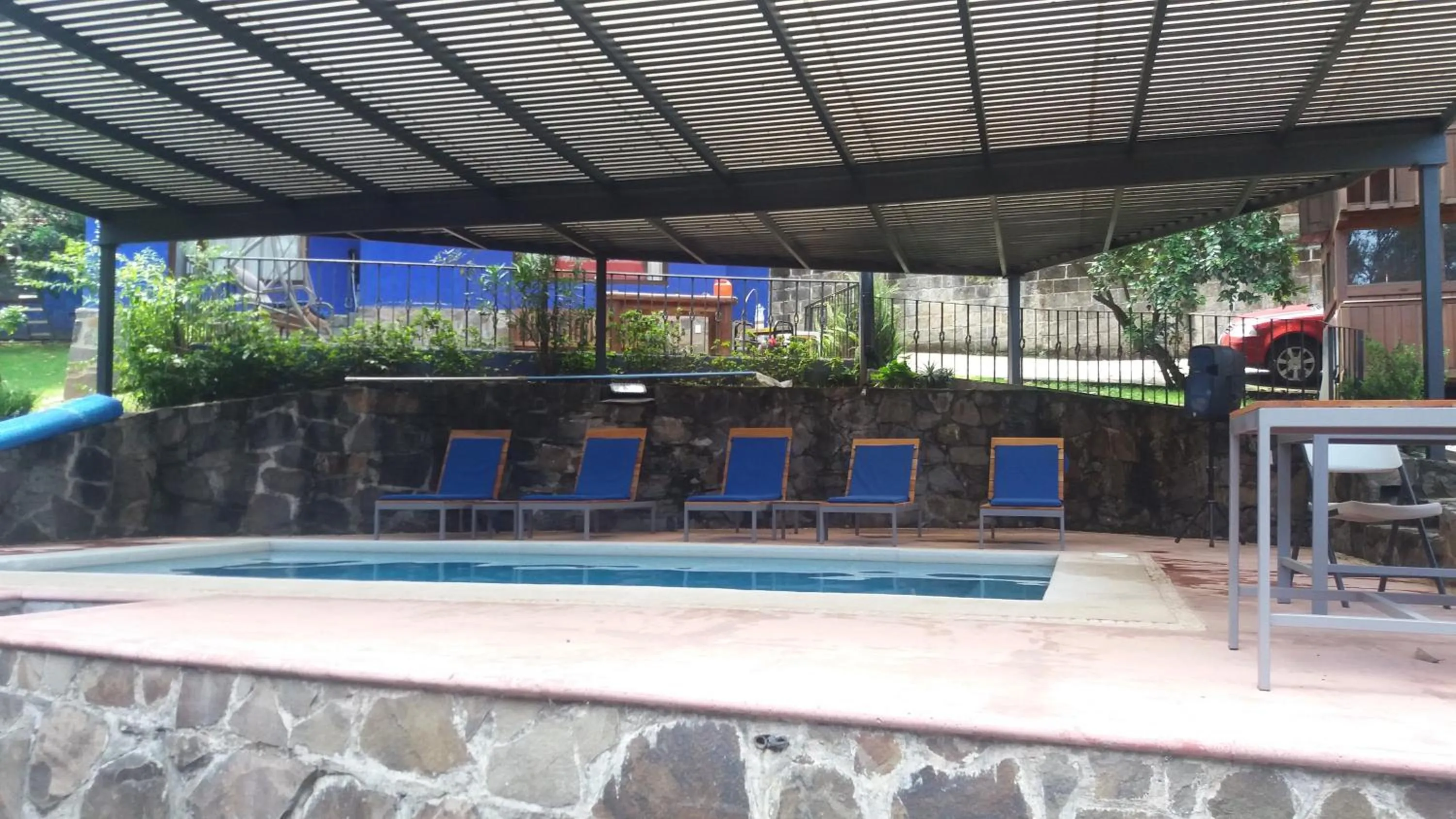 Swimming pool in Hotel Casa Valle