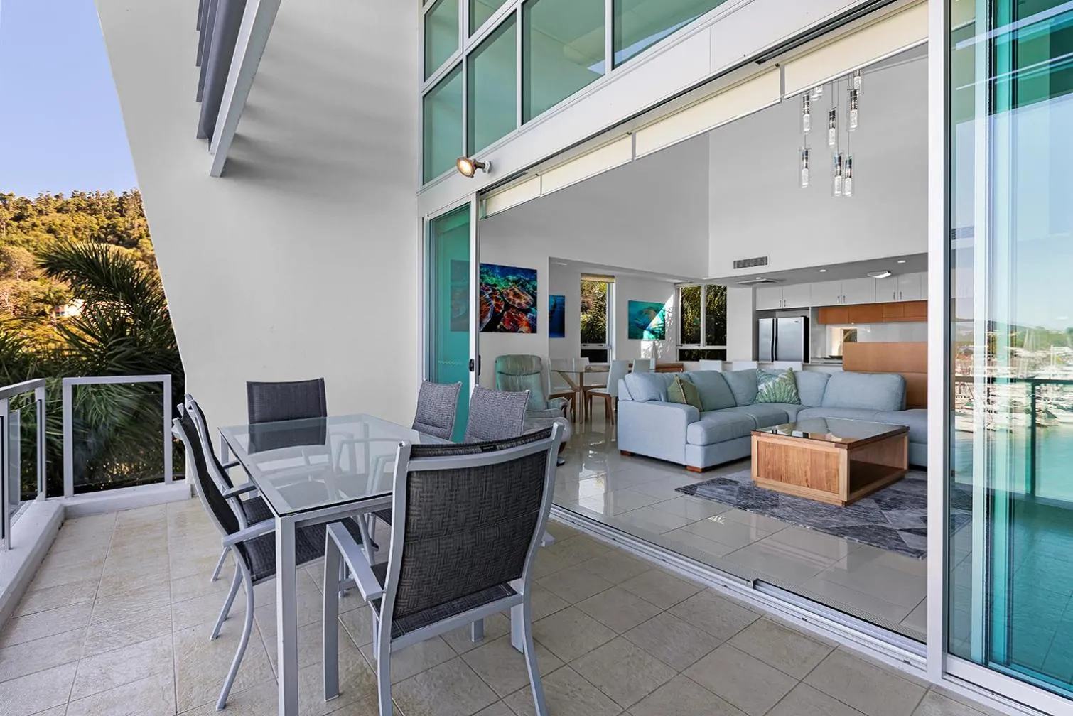 Balcony/Terrace in Peninsula Airlie Beach