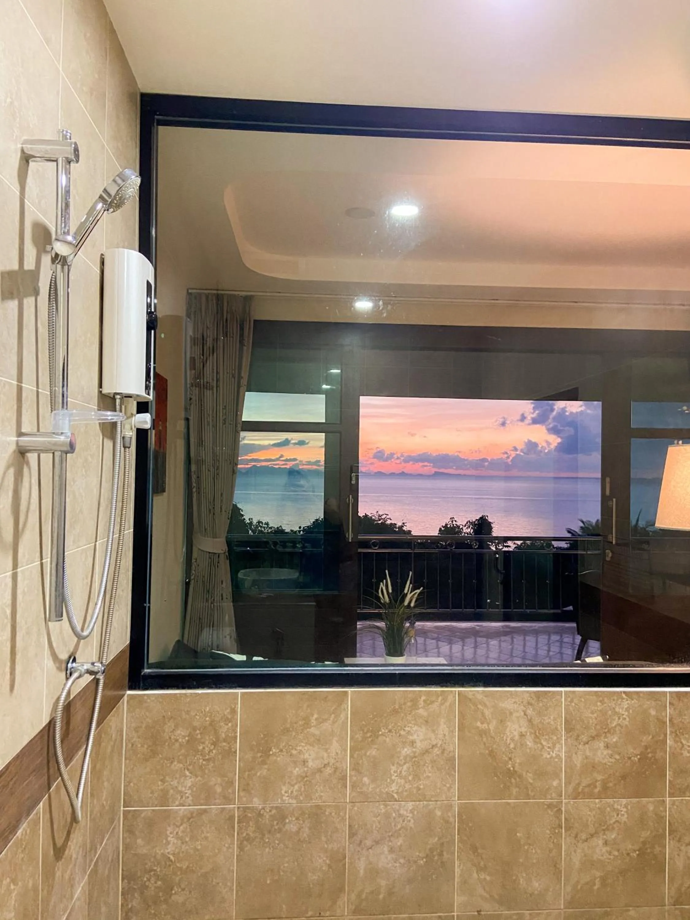 Shower in Golden Hill Resort