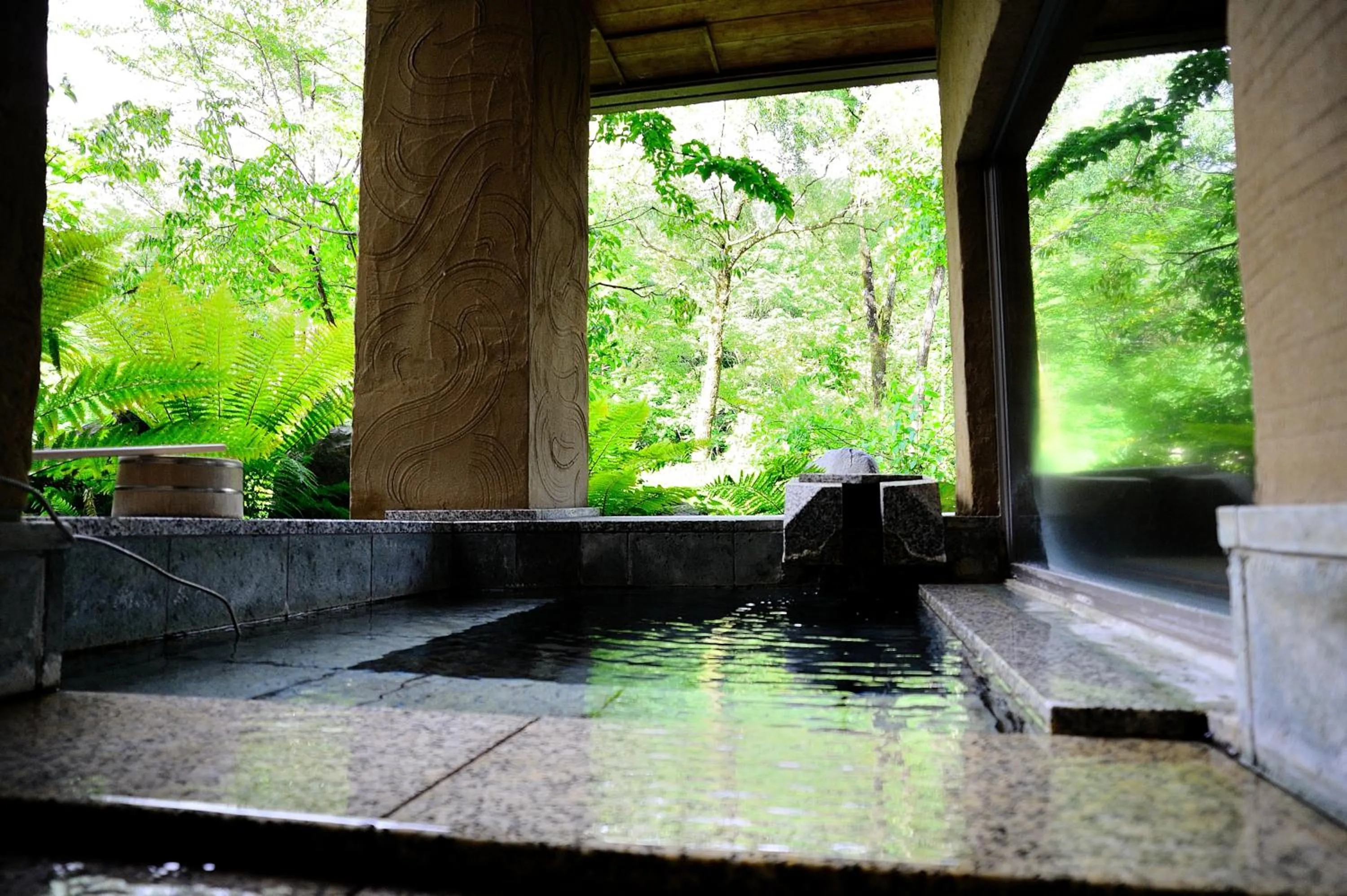 Hot Spring Bath in Bettei Senjyuan