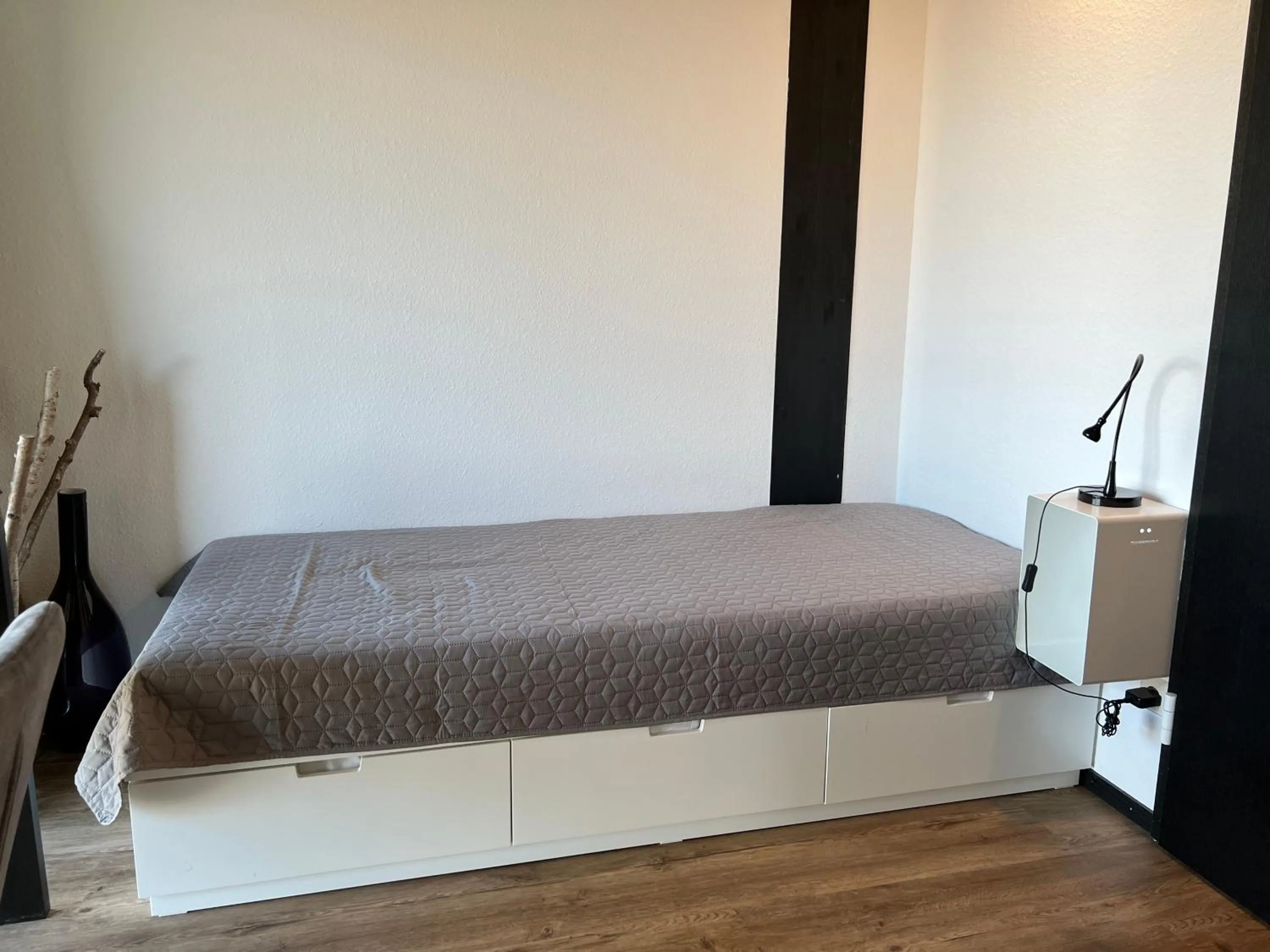 Bed in Hotel My Schildow