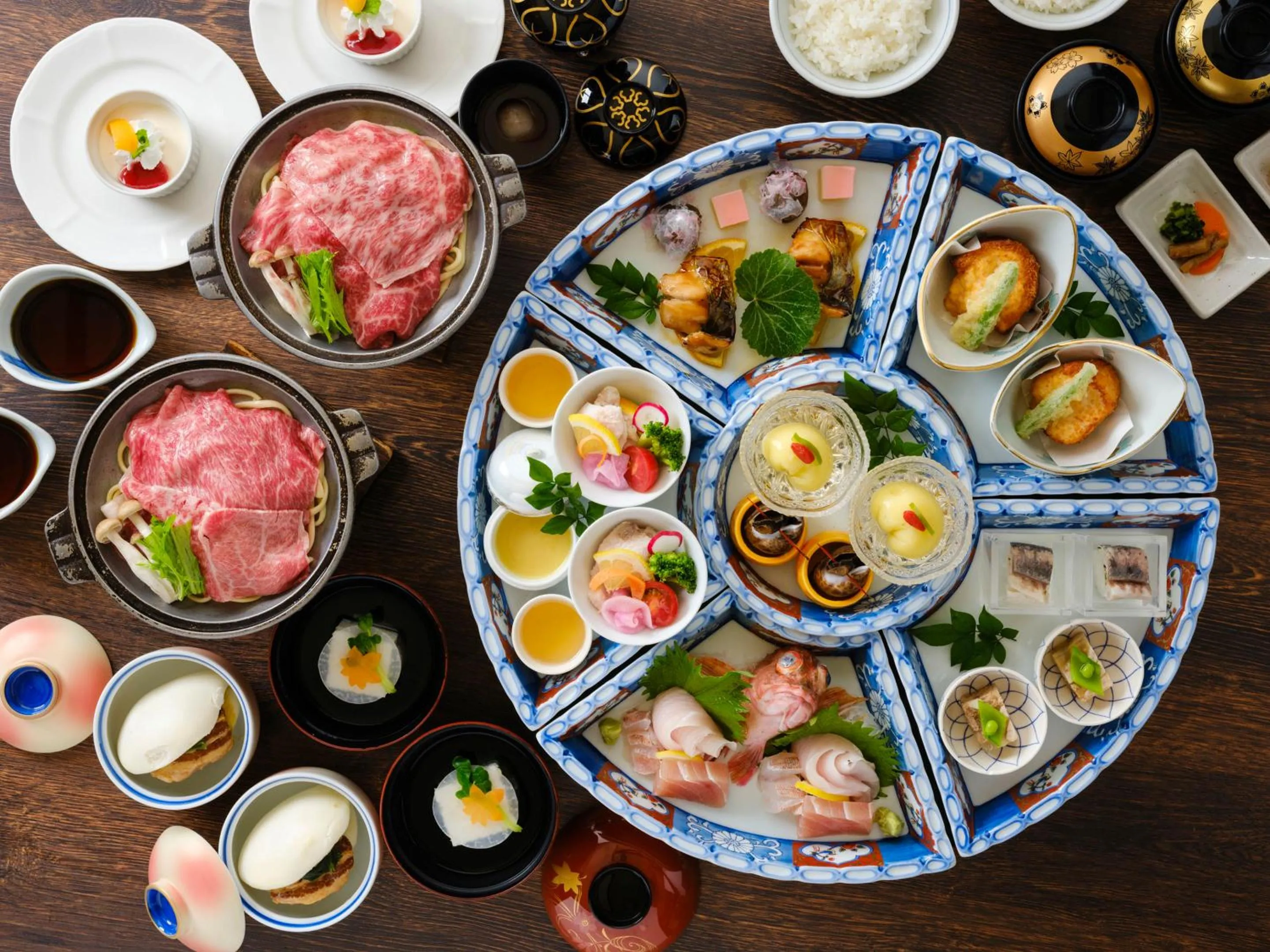 Dinner in Inasayama Kanko Hotel