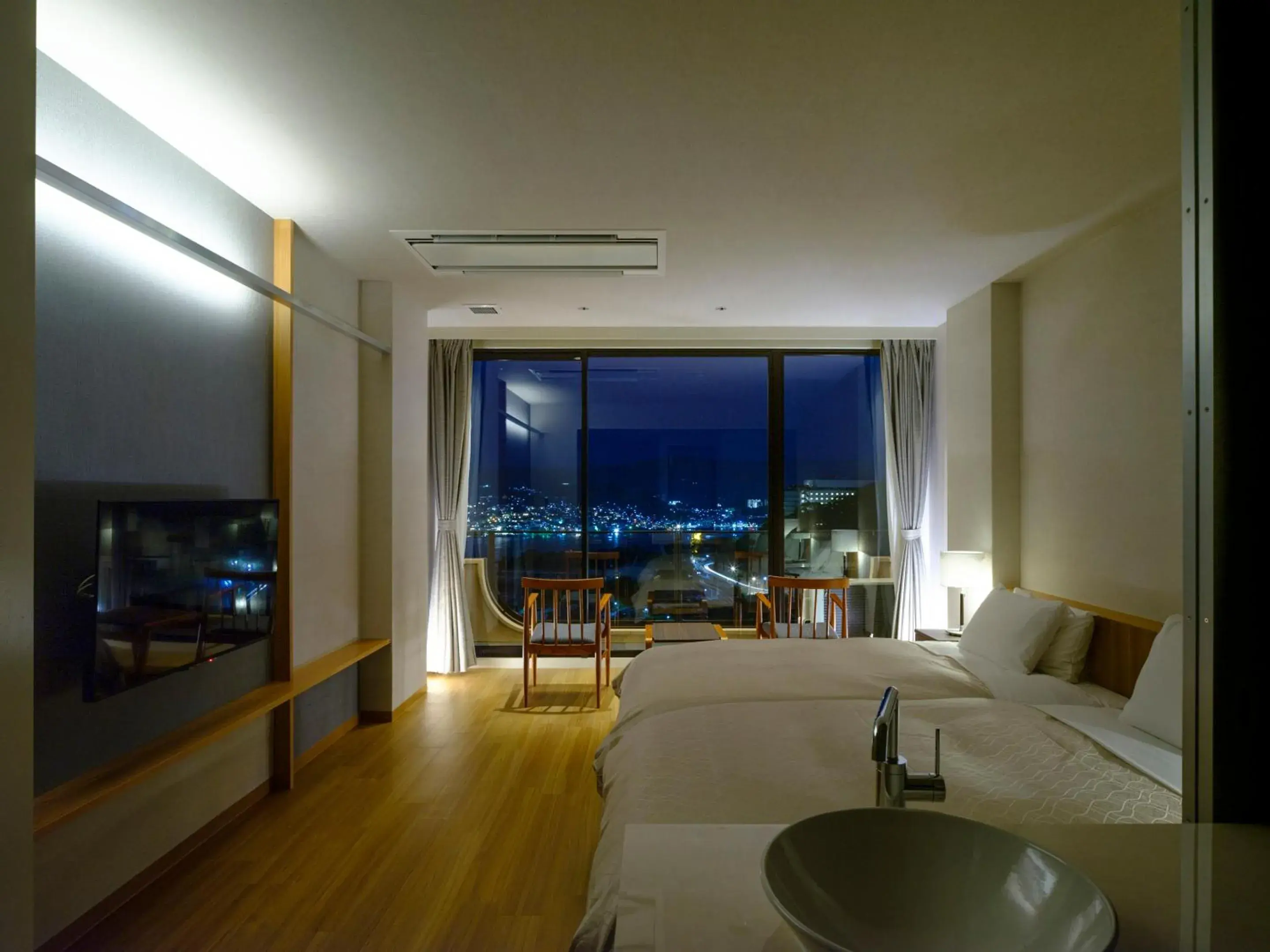 Twin Room with Sea View - single occupancy in Inasayama Kanko Hotel Twin Room with Sea View - single occupancy in Inasayama Kanko Hotel