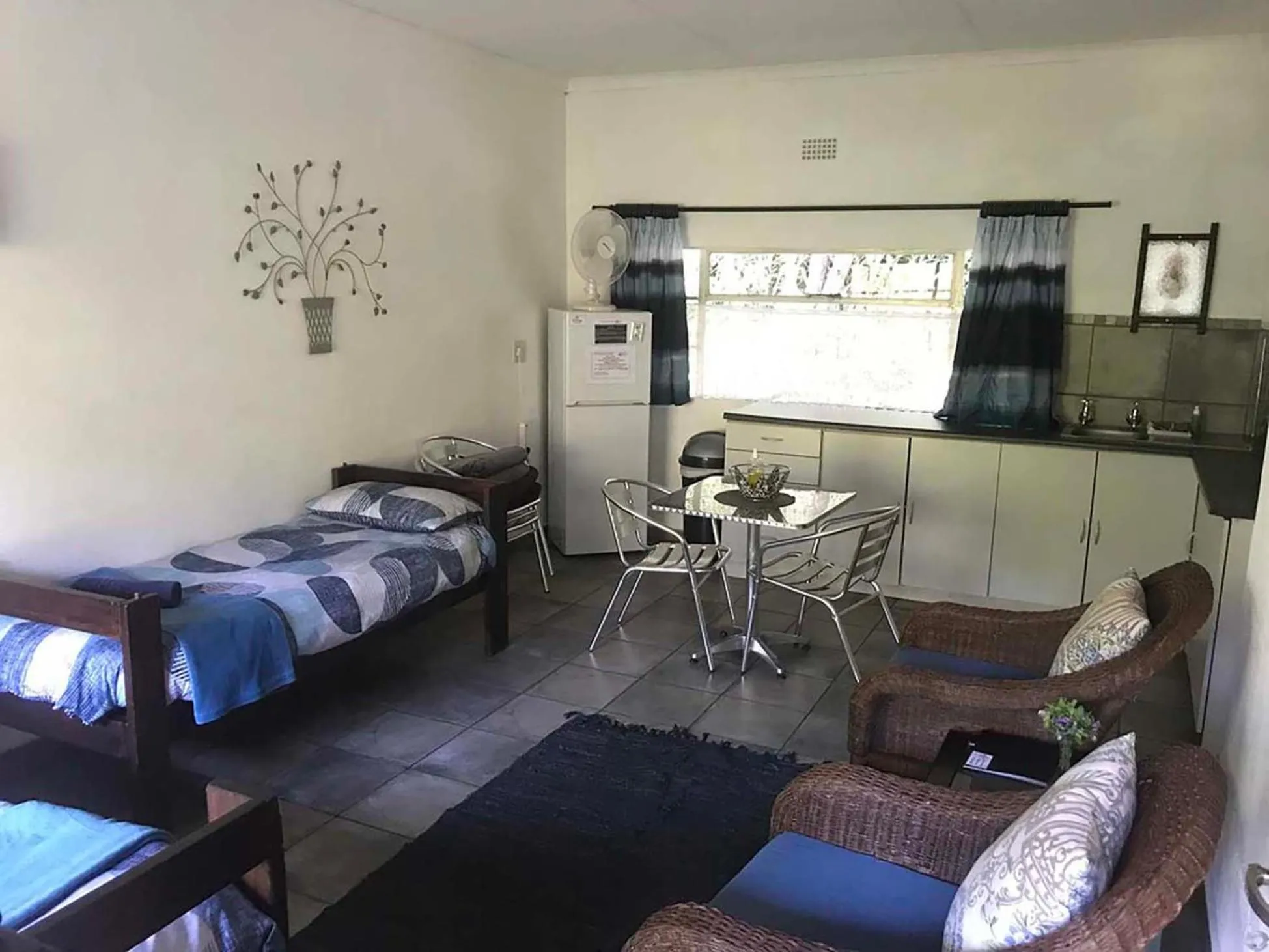 Living room, Bed in Sabie Star