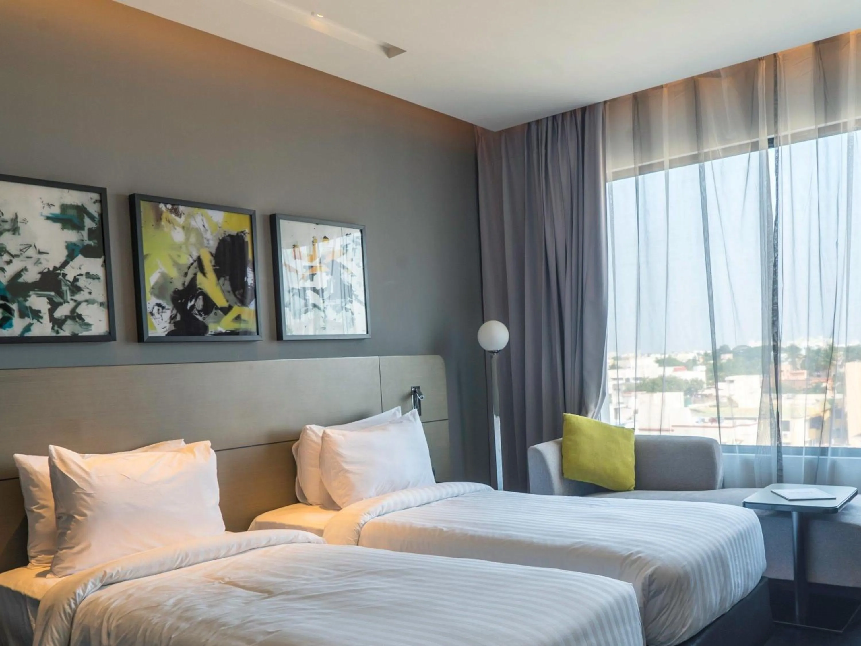 Bedroom, Bed in Novotel Chennai Chamiers Road