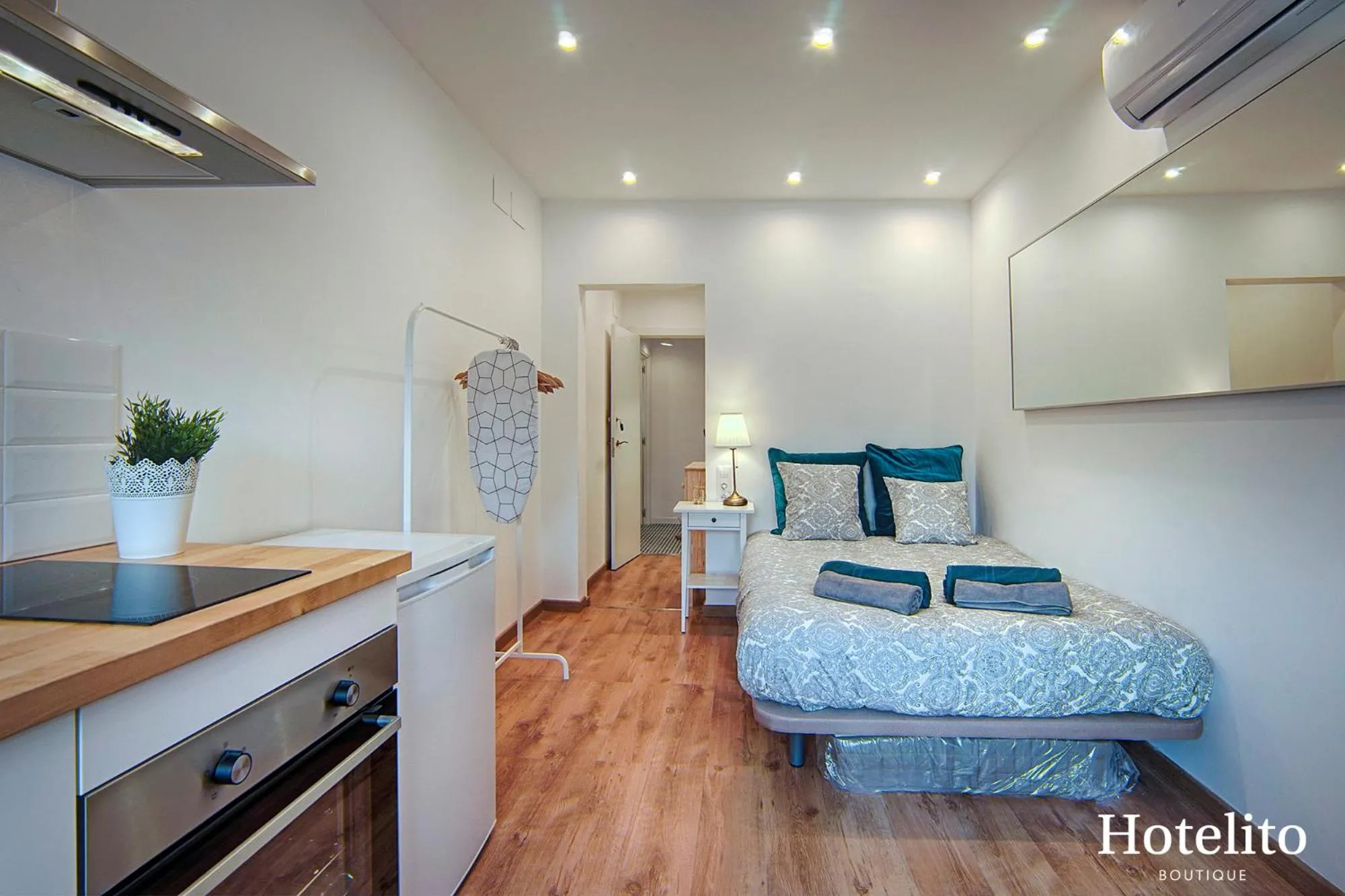 Bed in Hotelito Boutique Badalona.