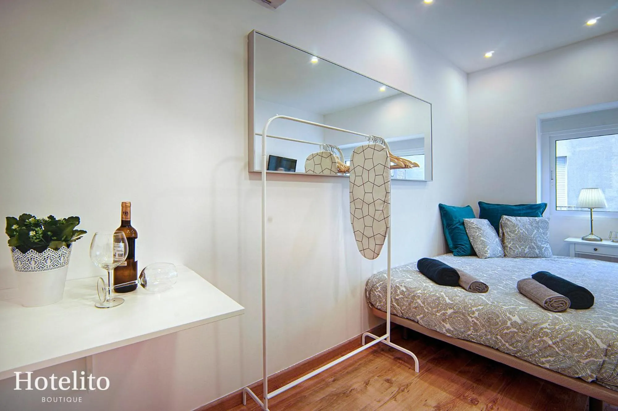 Bed in Hotelito Boutique Badalona.