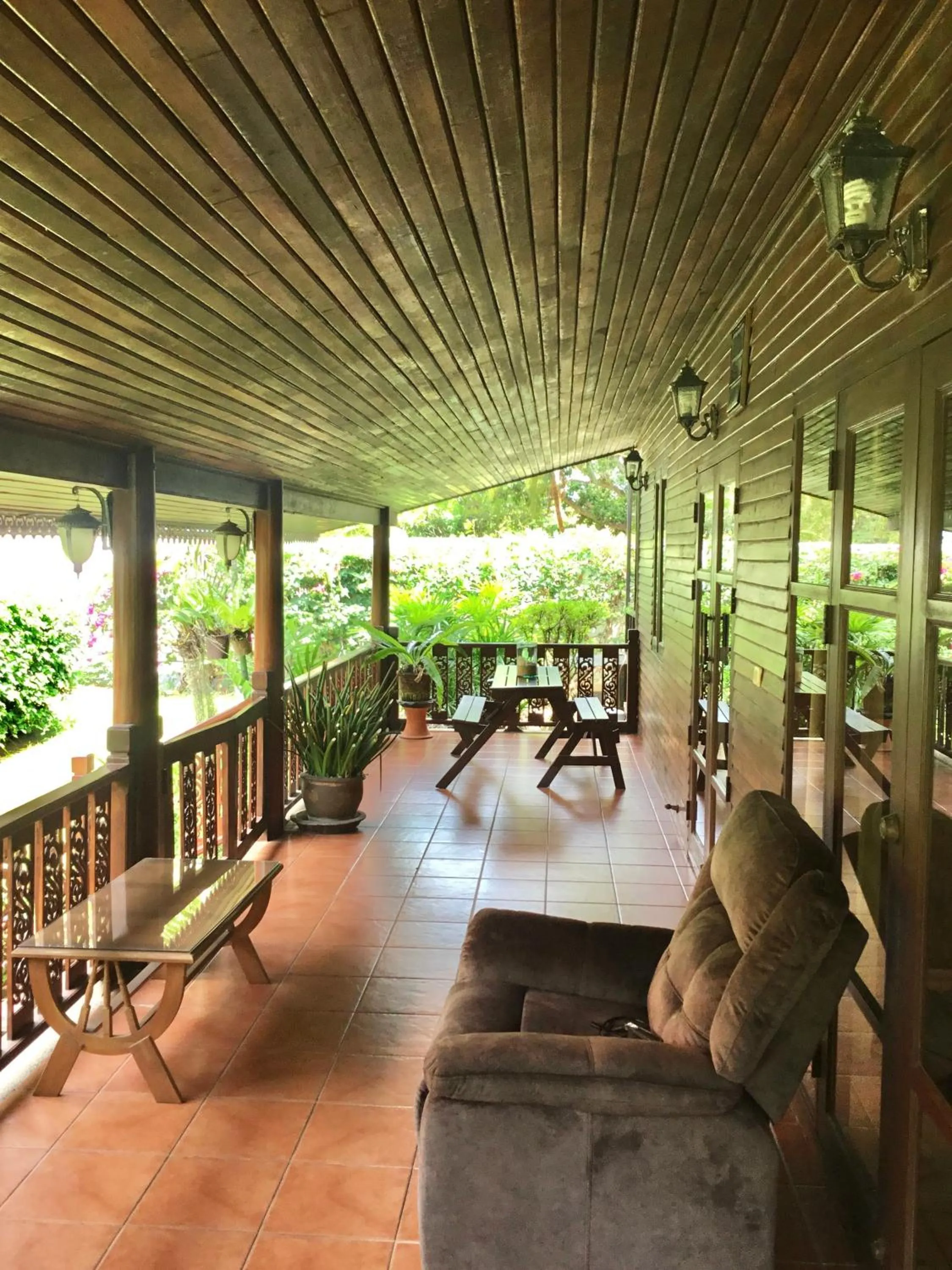 Patio in Baan Laem Noi Villa's