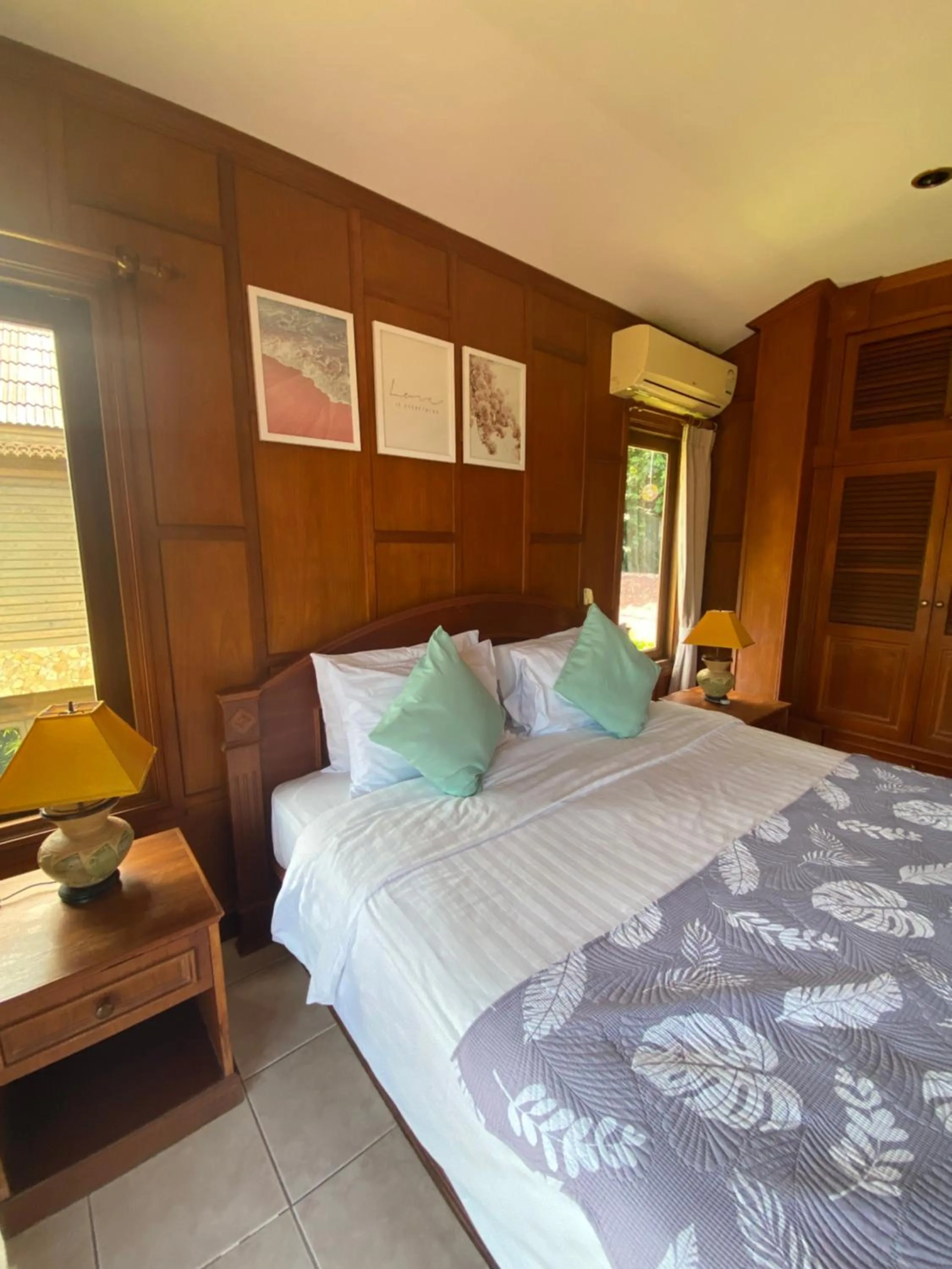 Bed in Baan Laem Noi Villa's