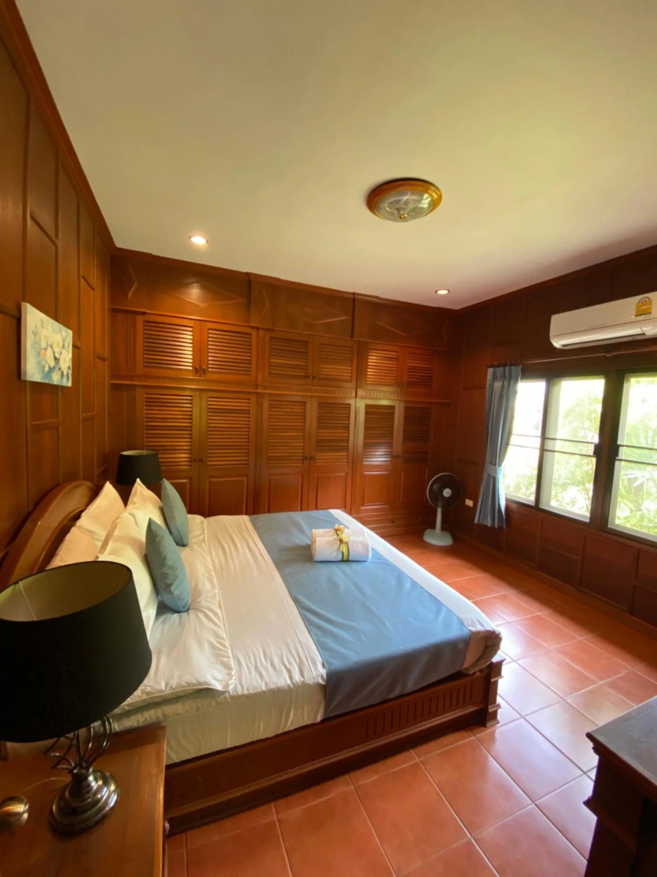 Bed in Baan Laem Noi Villa's