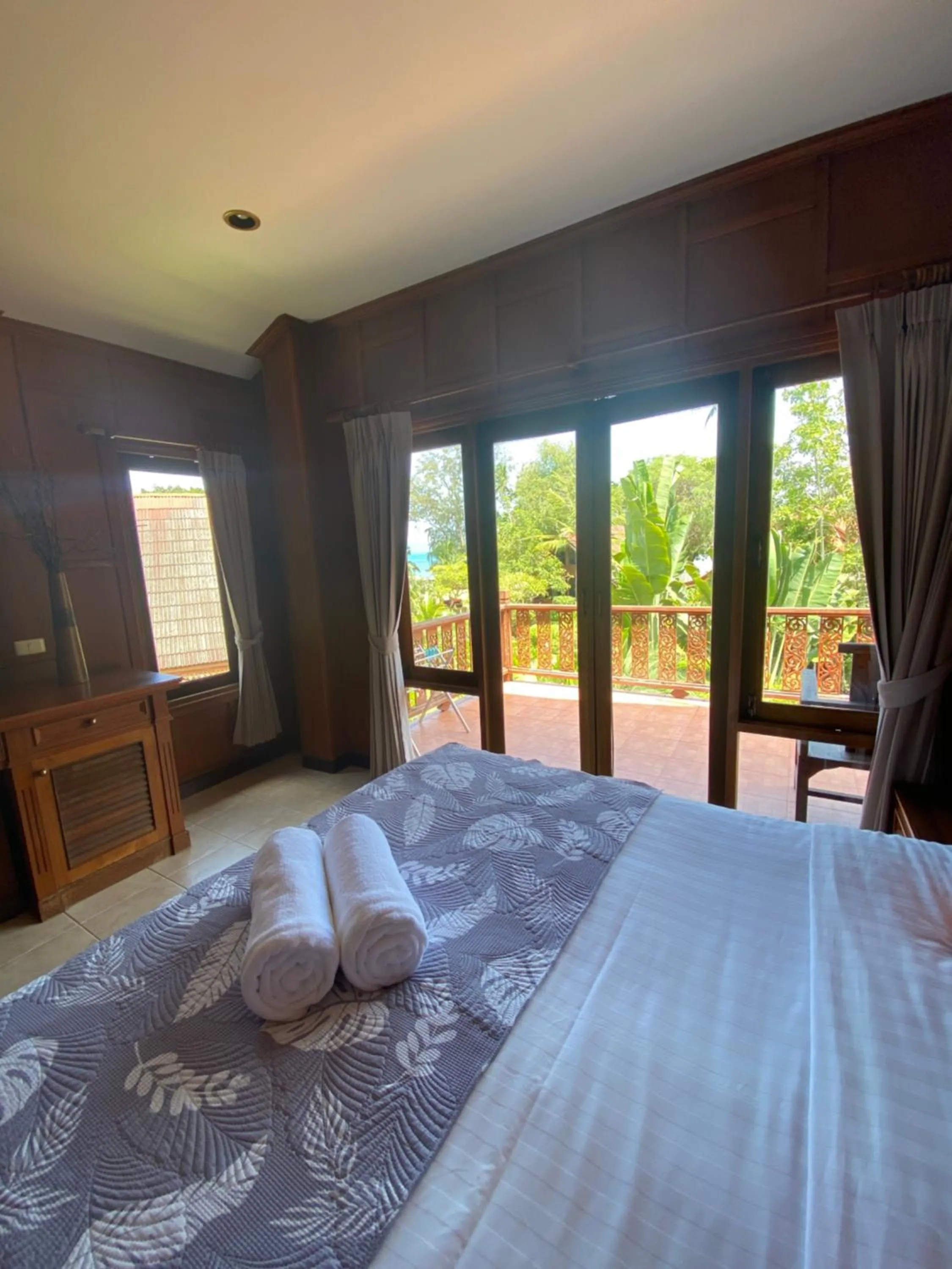 Bed in Baan Laem Noi Villa's