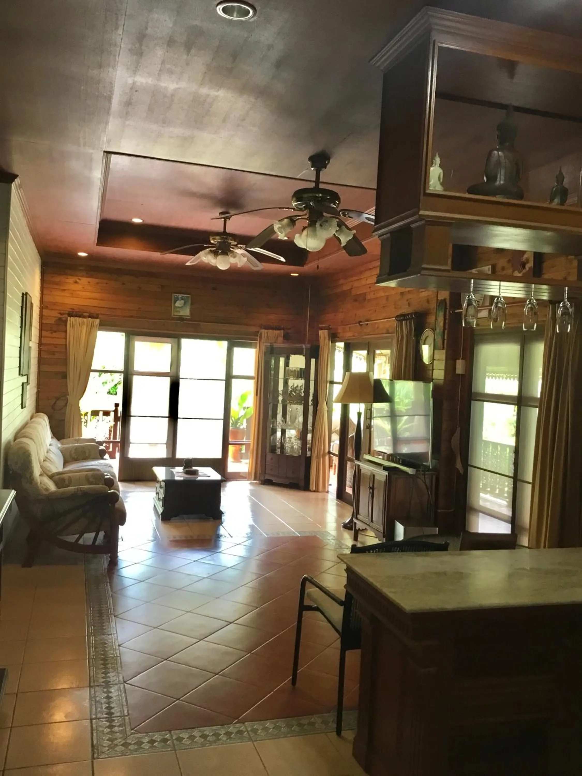 Living room in Baan Laem Noi Villa's