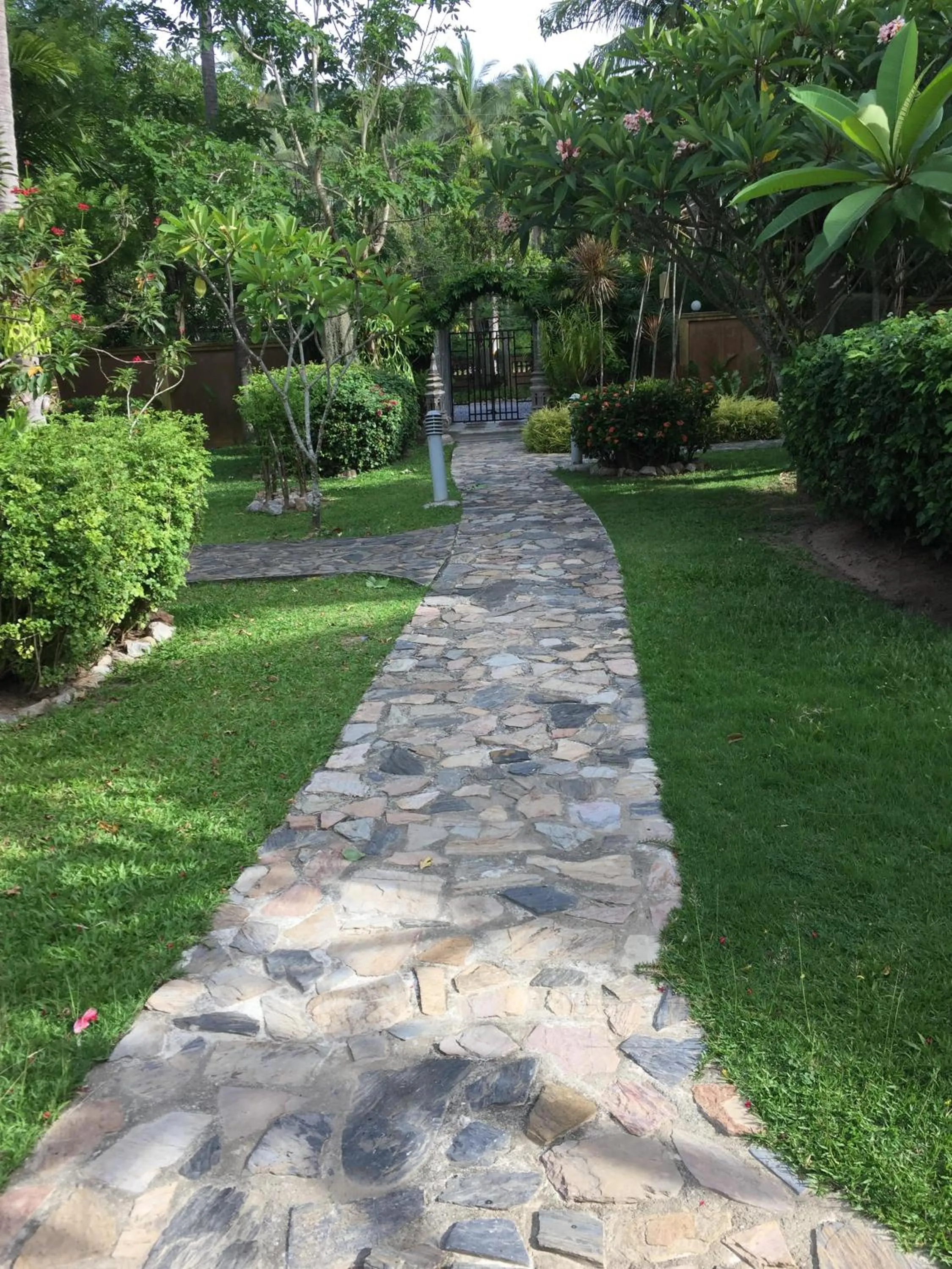Garden view in Baan Laem Noi Villa's