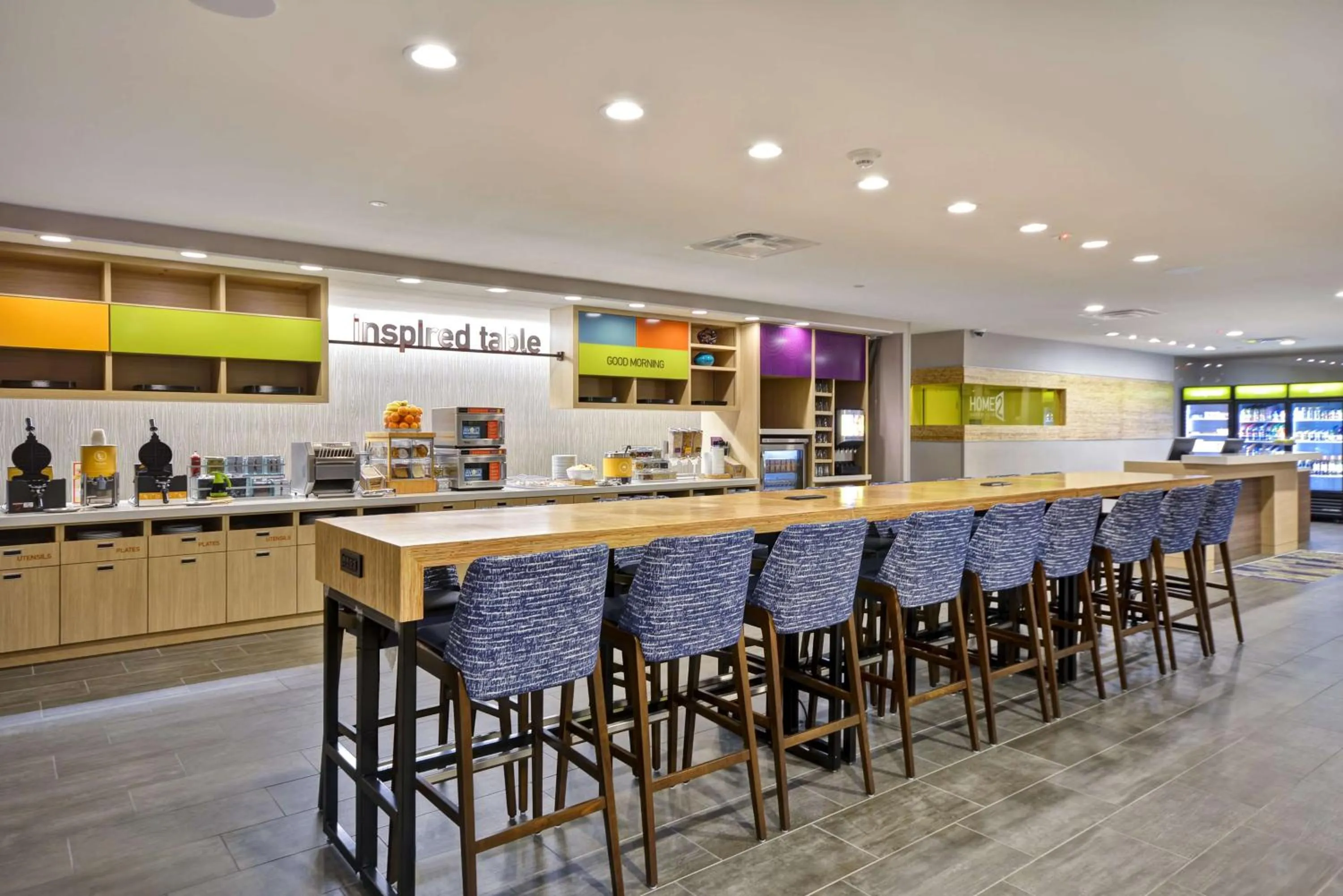 Breakfast in Home2 Suites By Hilton Plano Richardson