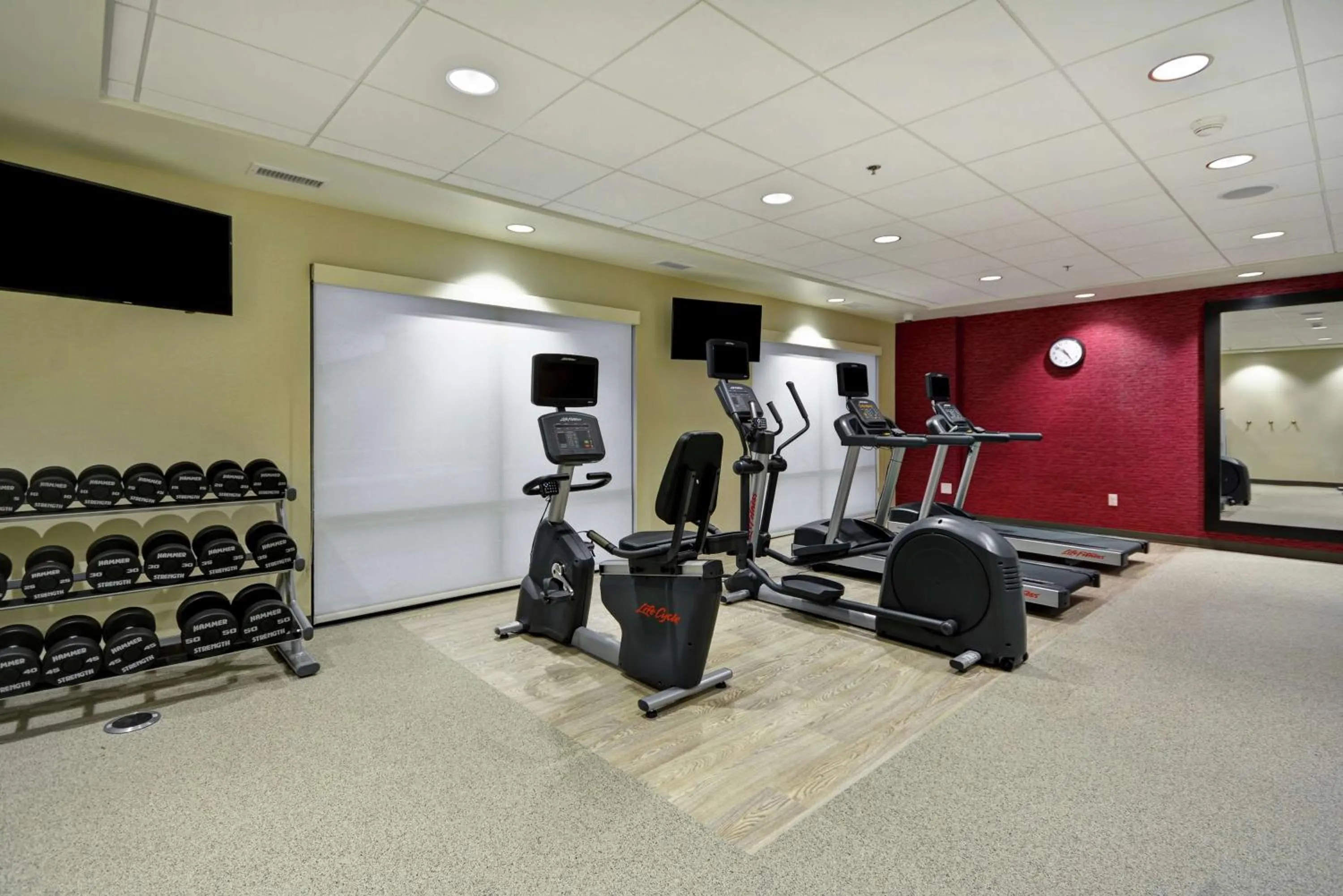 Fitness centre/facilities in Home2 Suites By Hilton Carbondale