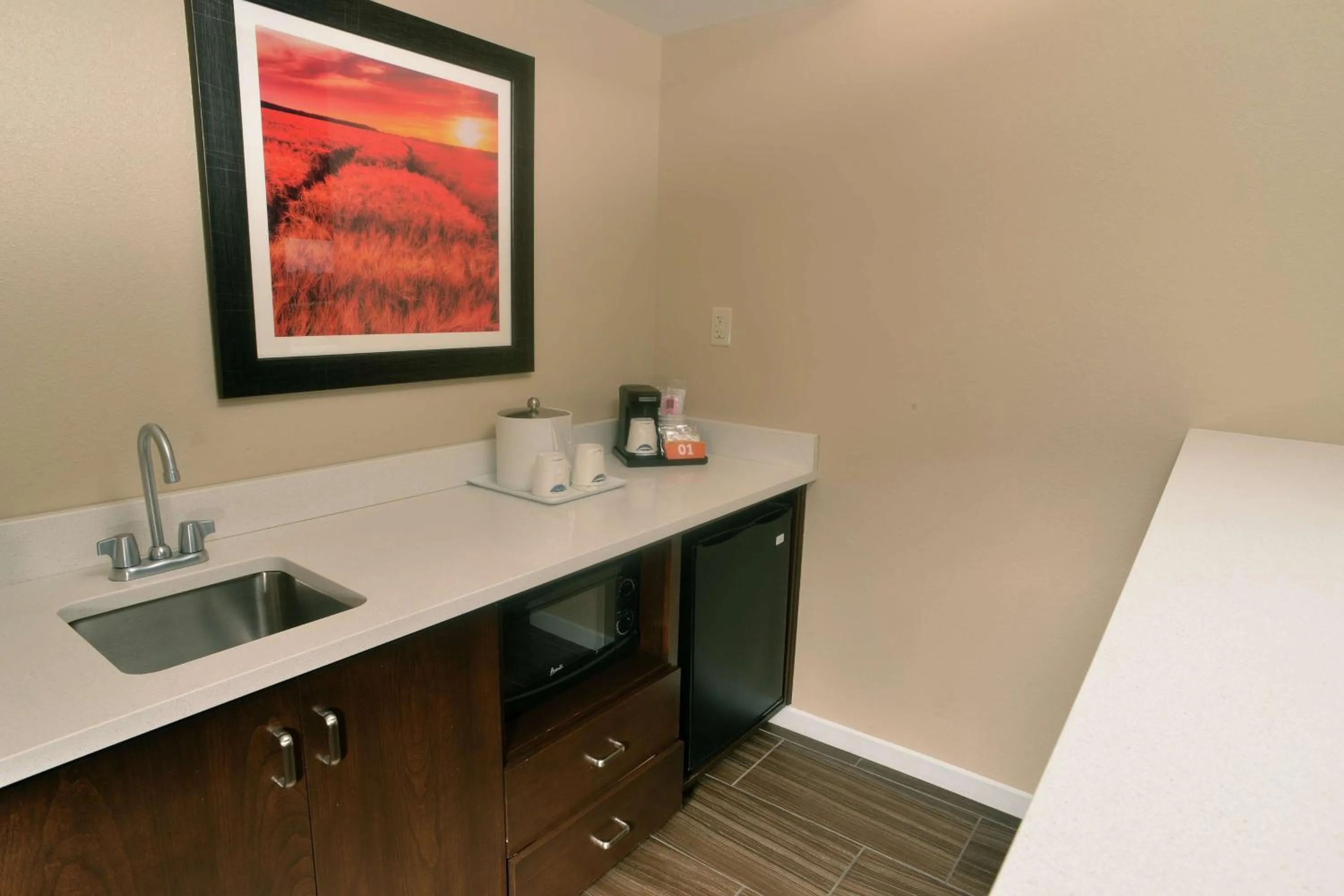 Kitchen or kitchenette in Hampton Inn Springfield-Southeast, MO