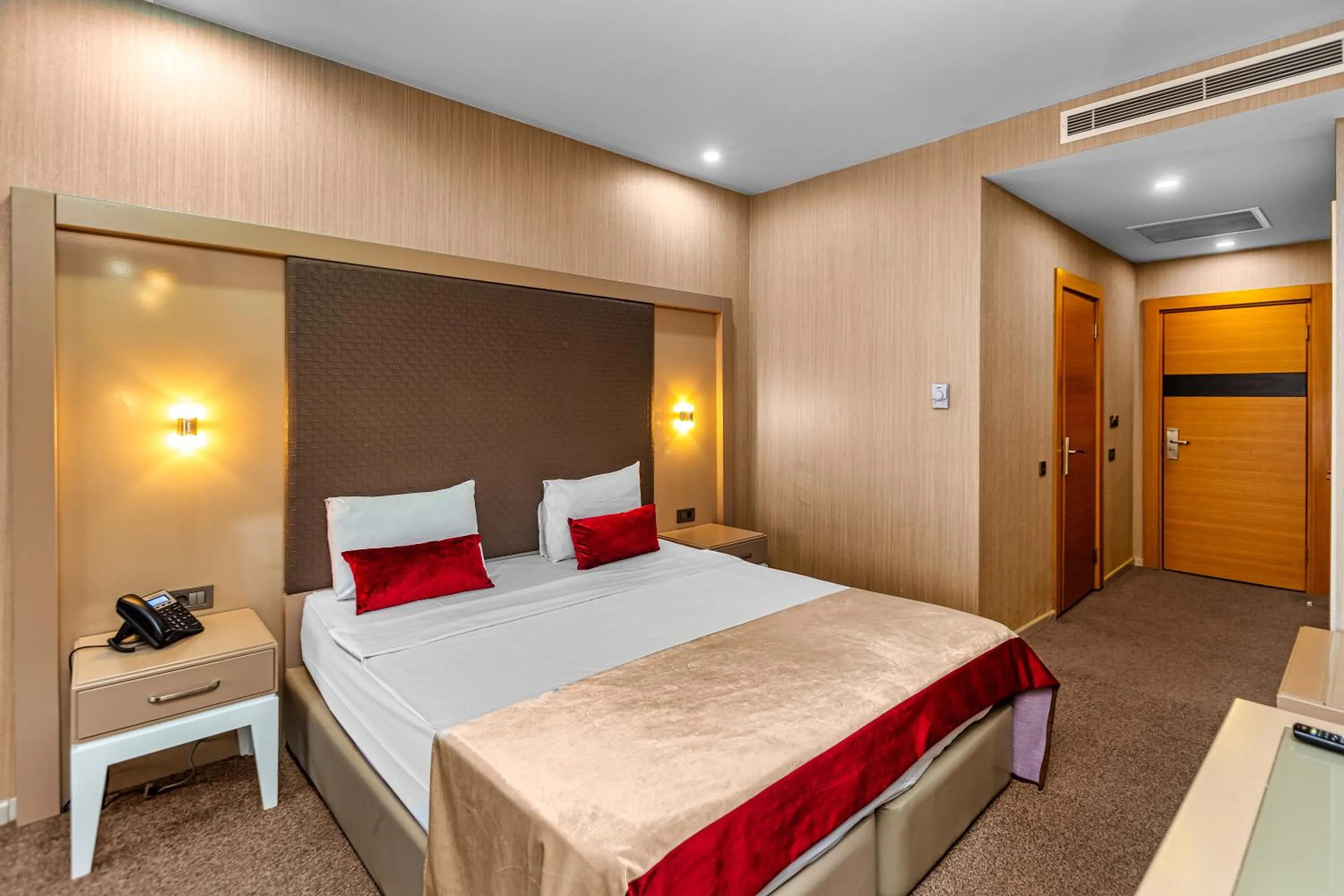 Bed in Sky Hotel Baku