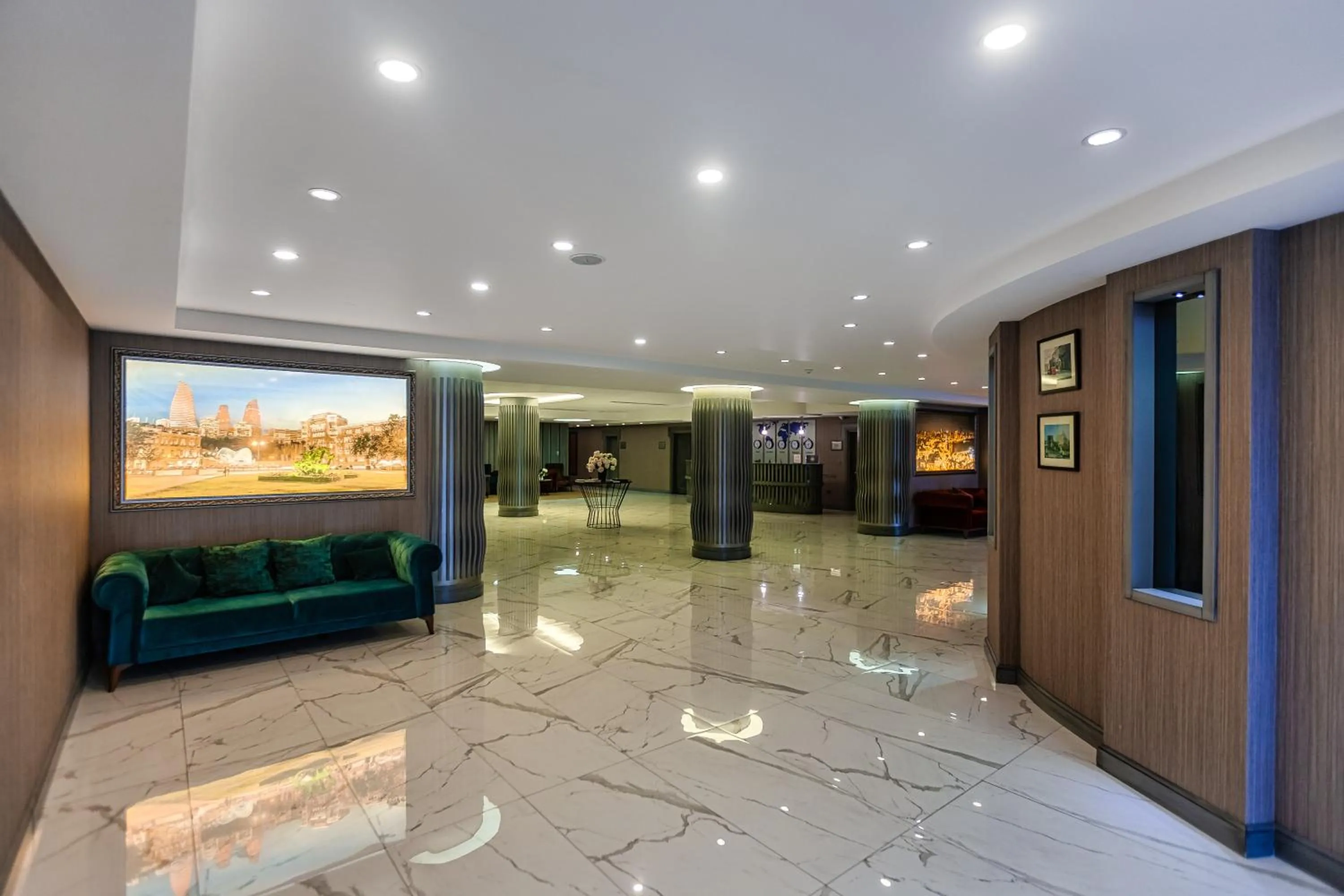 Lobby or reception in Sky Hotel Baku