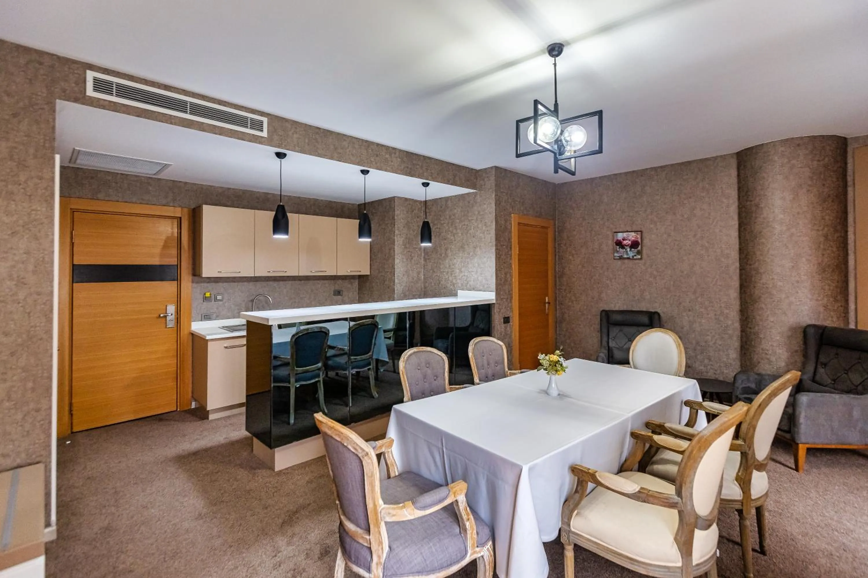 Dining area in Sky Hotel Baku