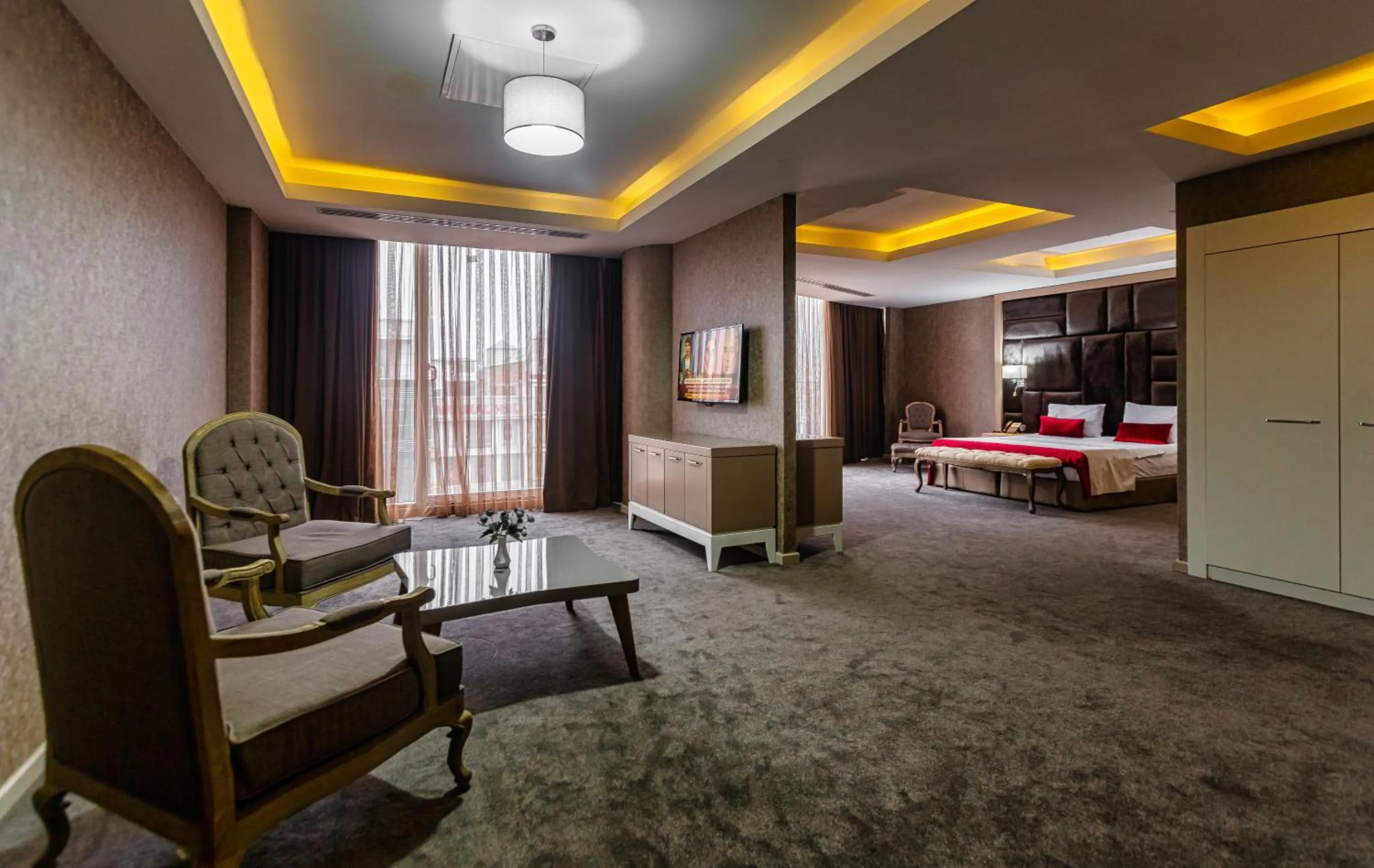 Living room in Sky Hotel Baku