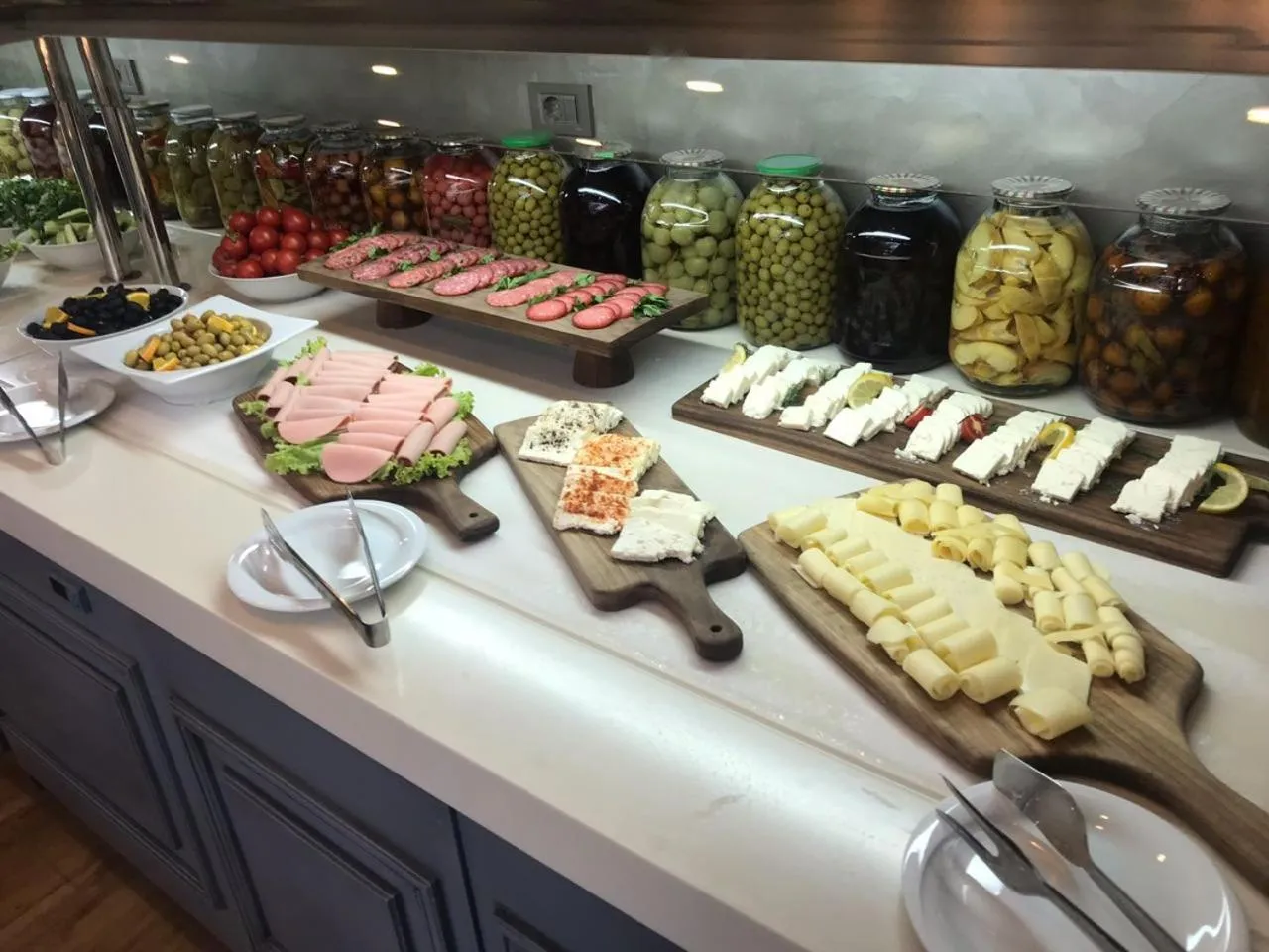 Breakfast in Sky Hotel Baku