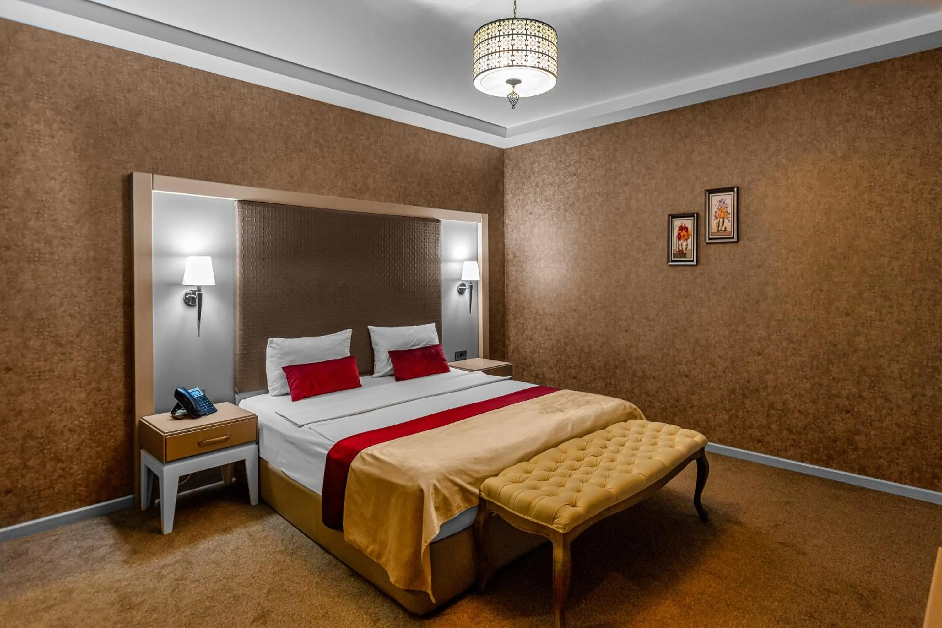 Bedroom in Sky Hotel Baku