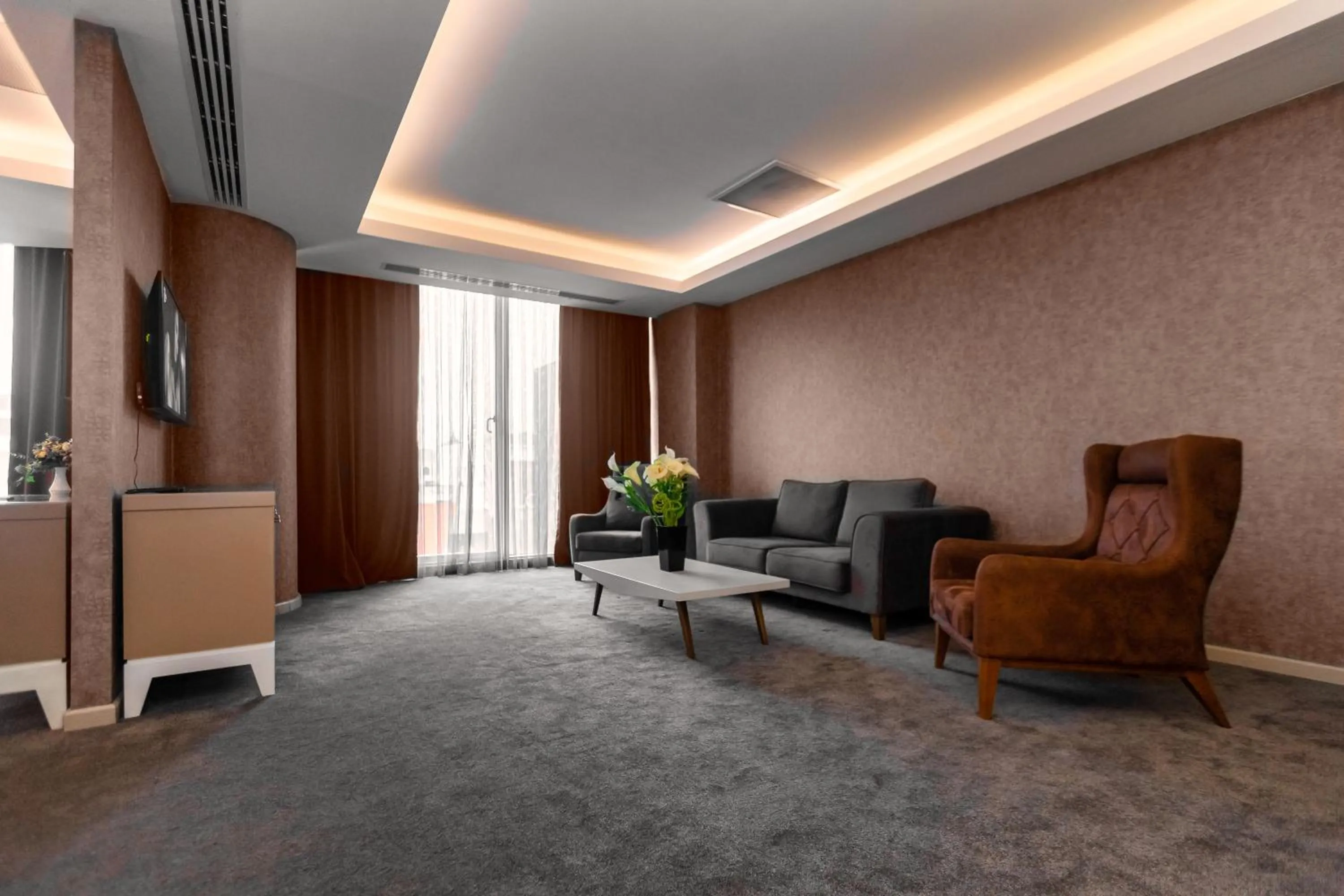 Living room in Sky Hotel Baku