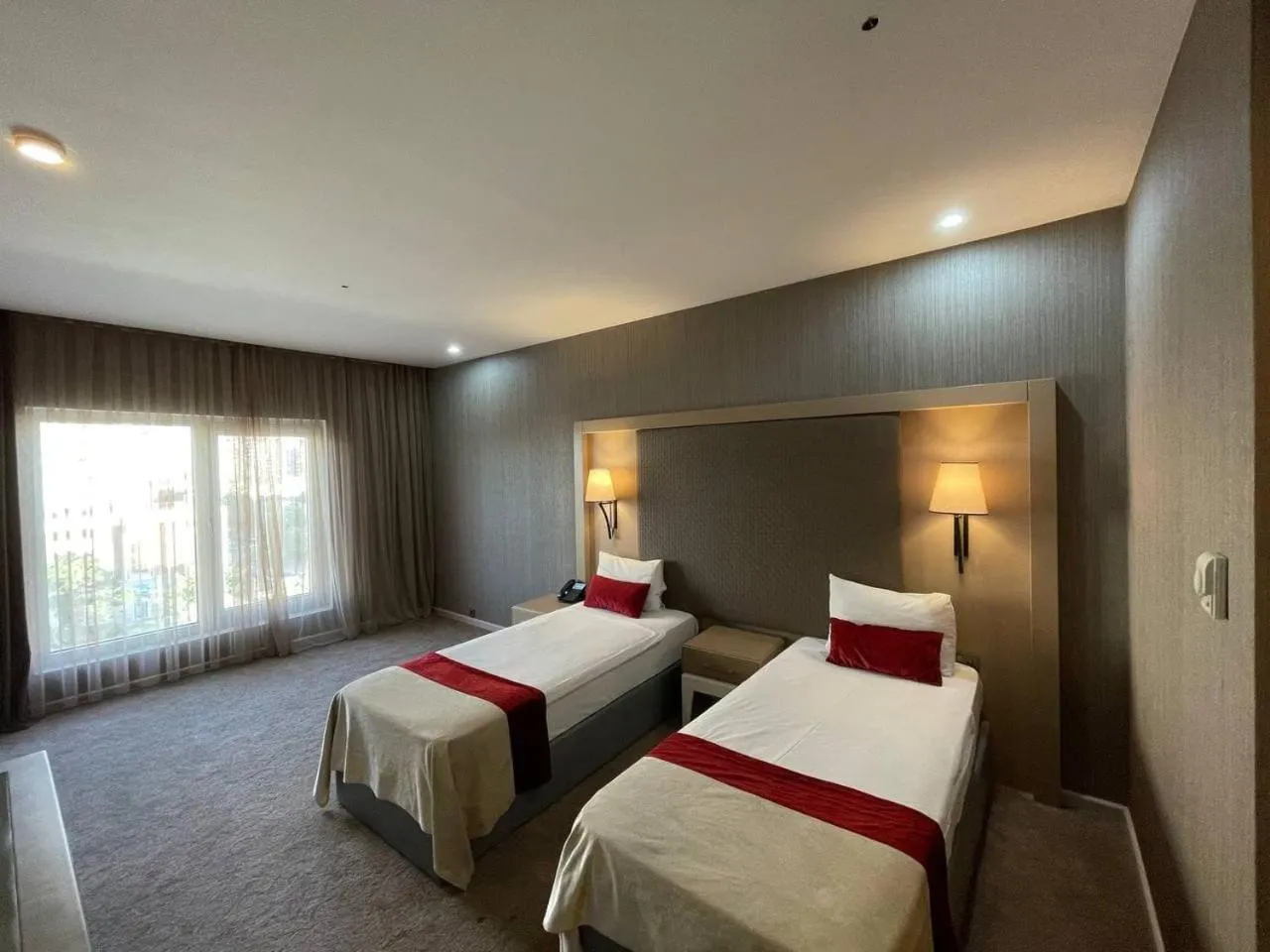 Bed in Sky Hotel Baku