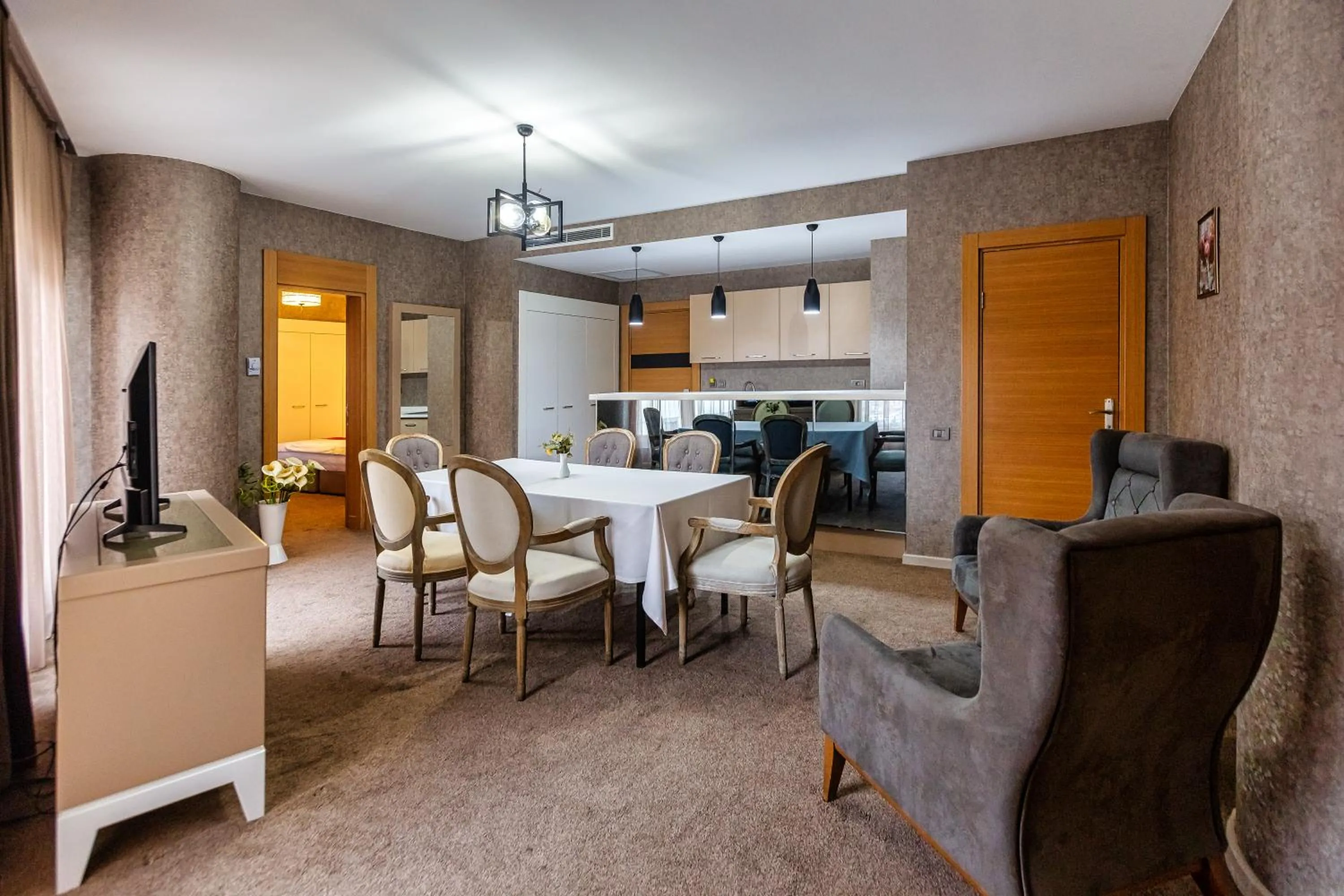 Living room in Sky Hotel Baku