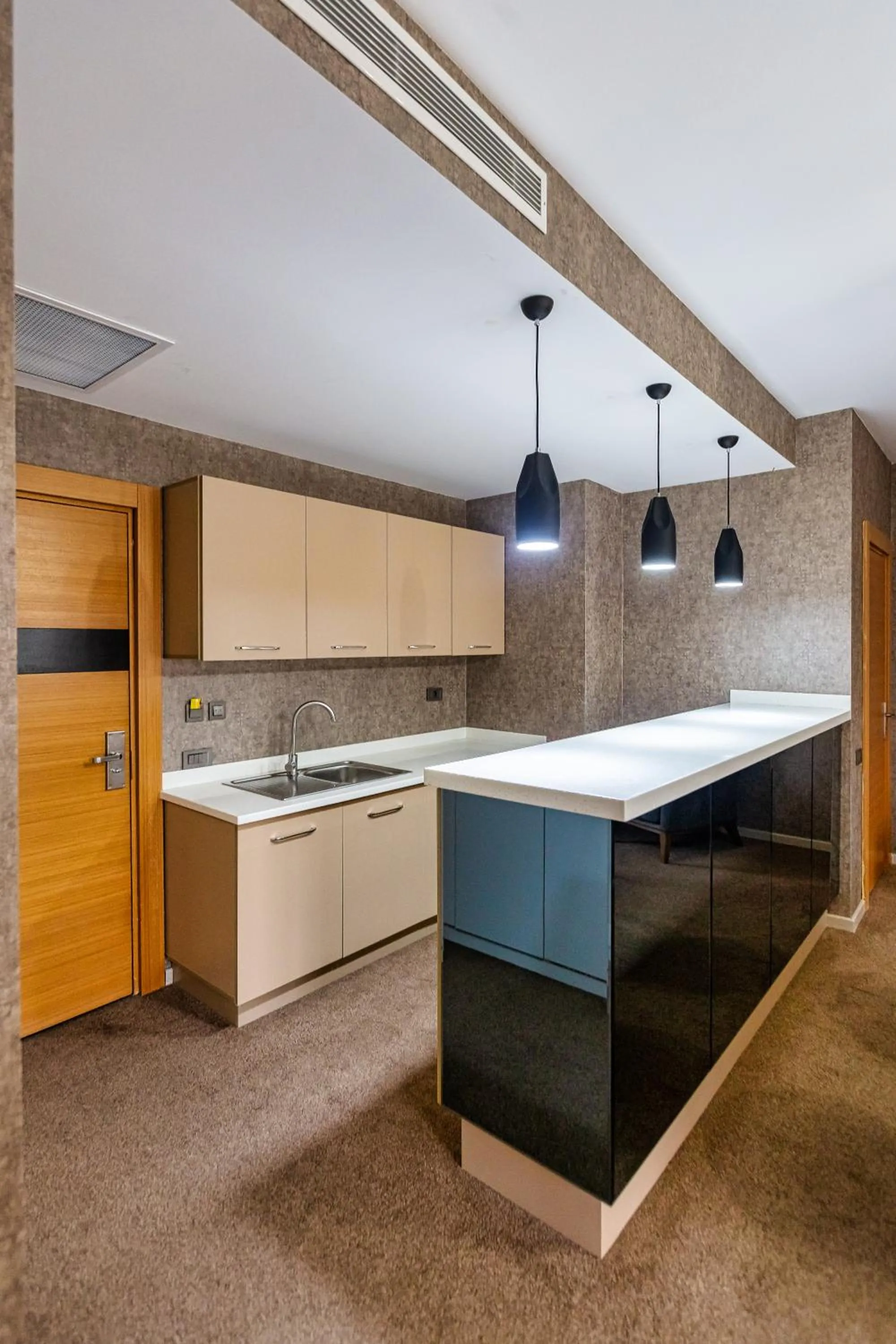 Kitchen or kitchenette in Sky Hotel Baku