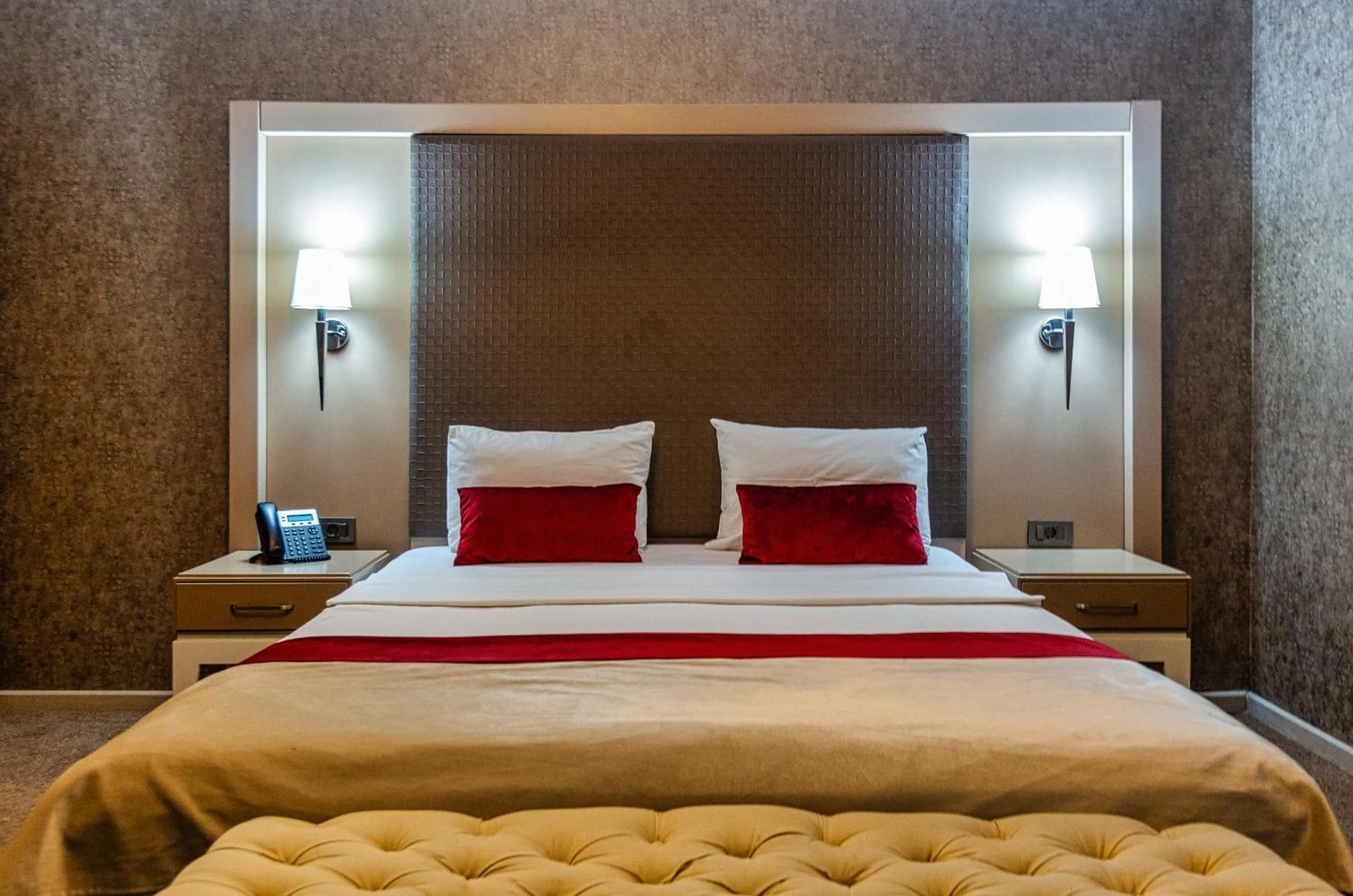 Bed in Sky Hotel Baku