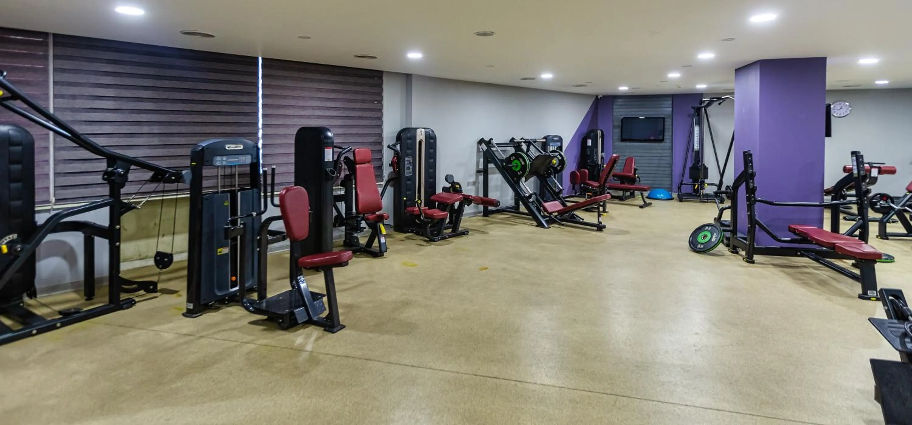 Fitness centre/facilities in Sky Hotel Baku