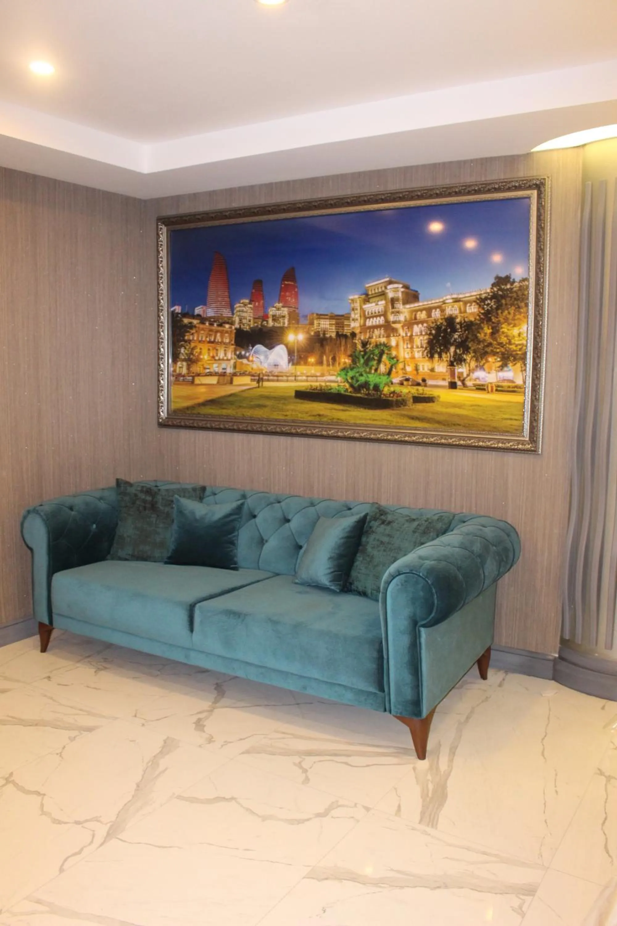 Living room in Sky Hotel Baku