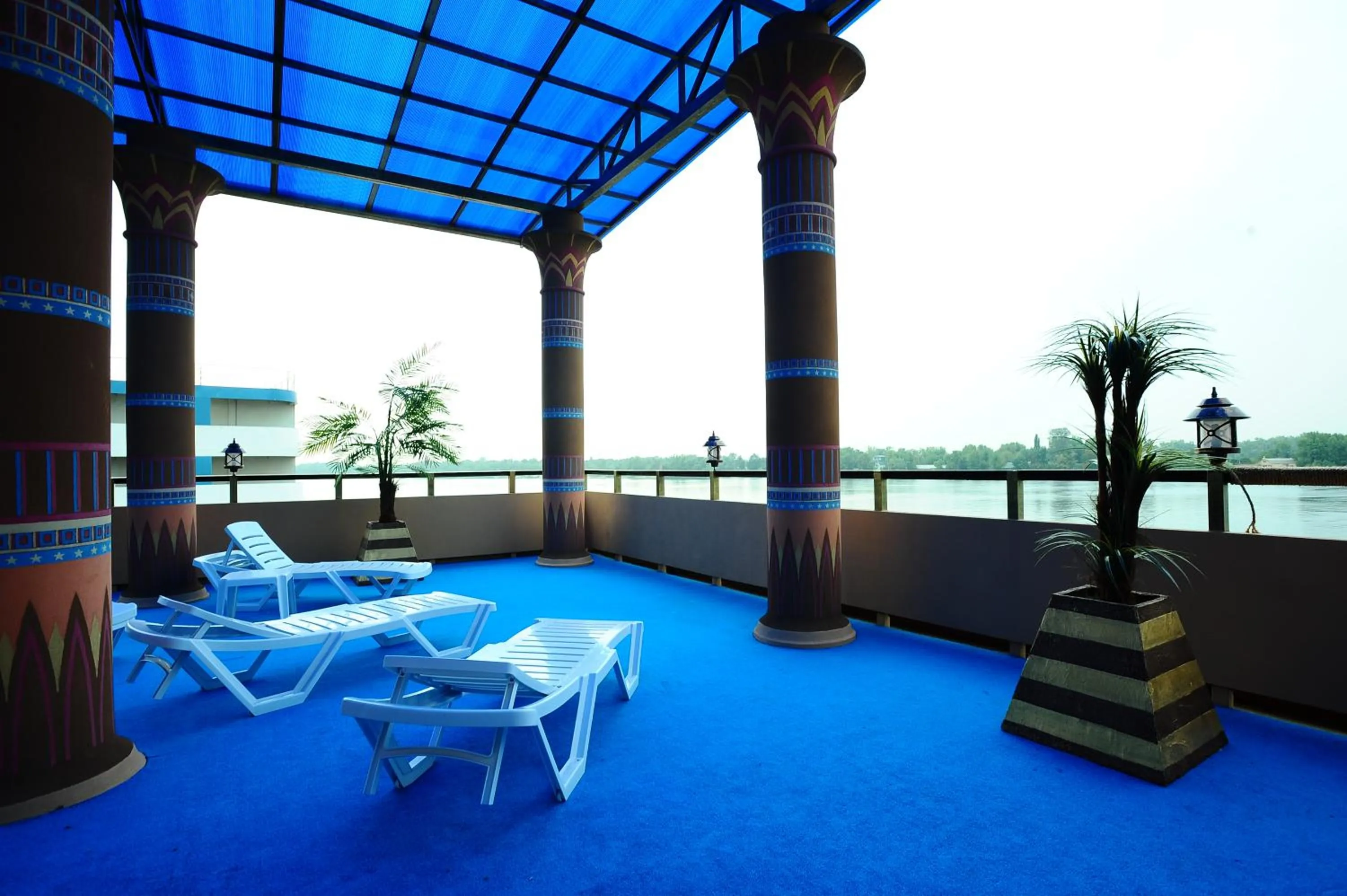 Balcony/Terrace in Отель Фараон