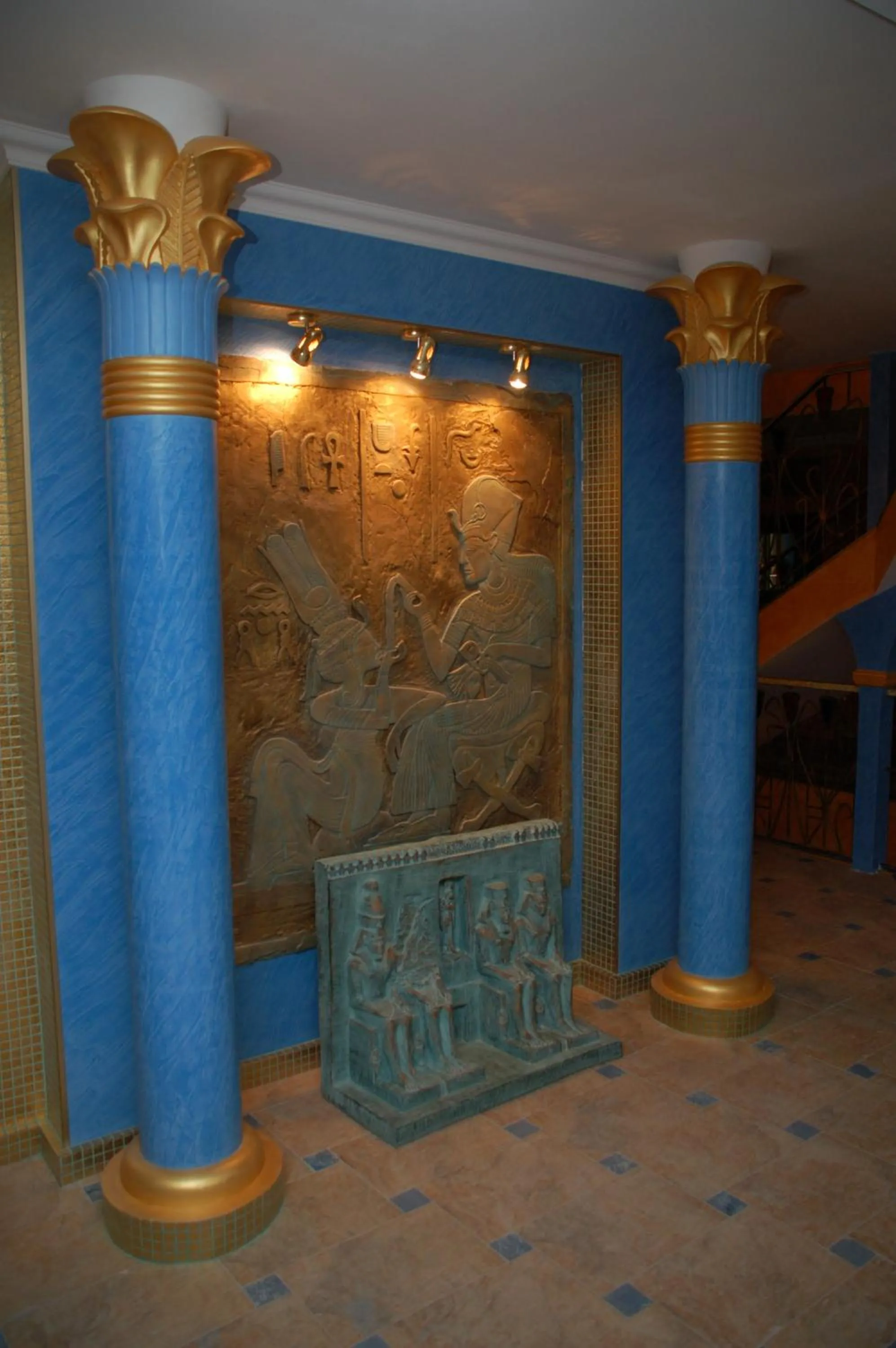 Lobby or reception in Отель Фараон