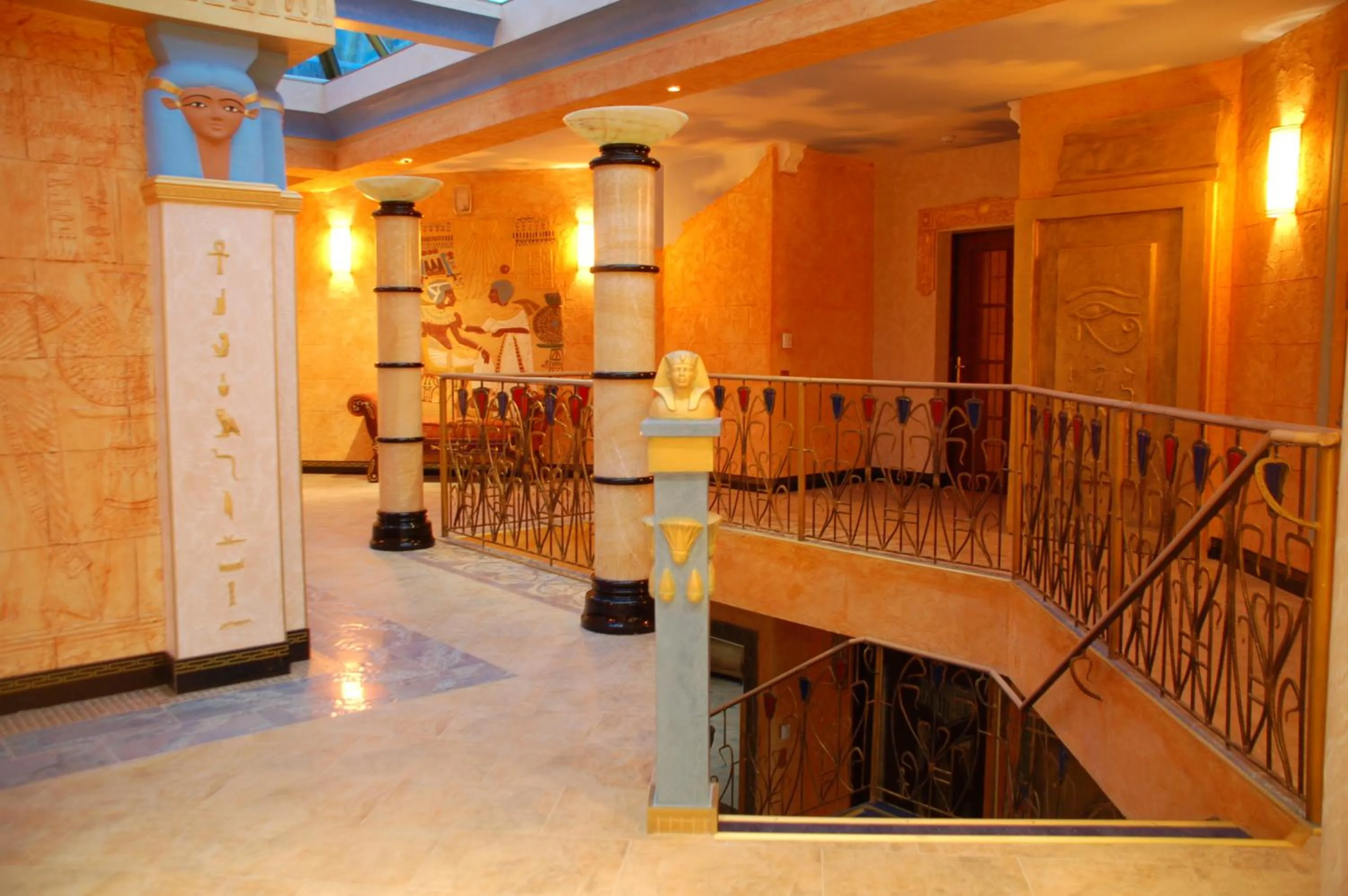 Lobby or reception in Отель Фараон