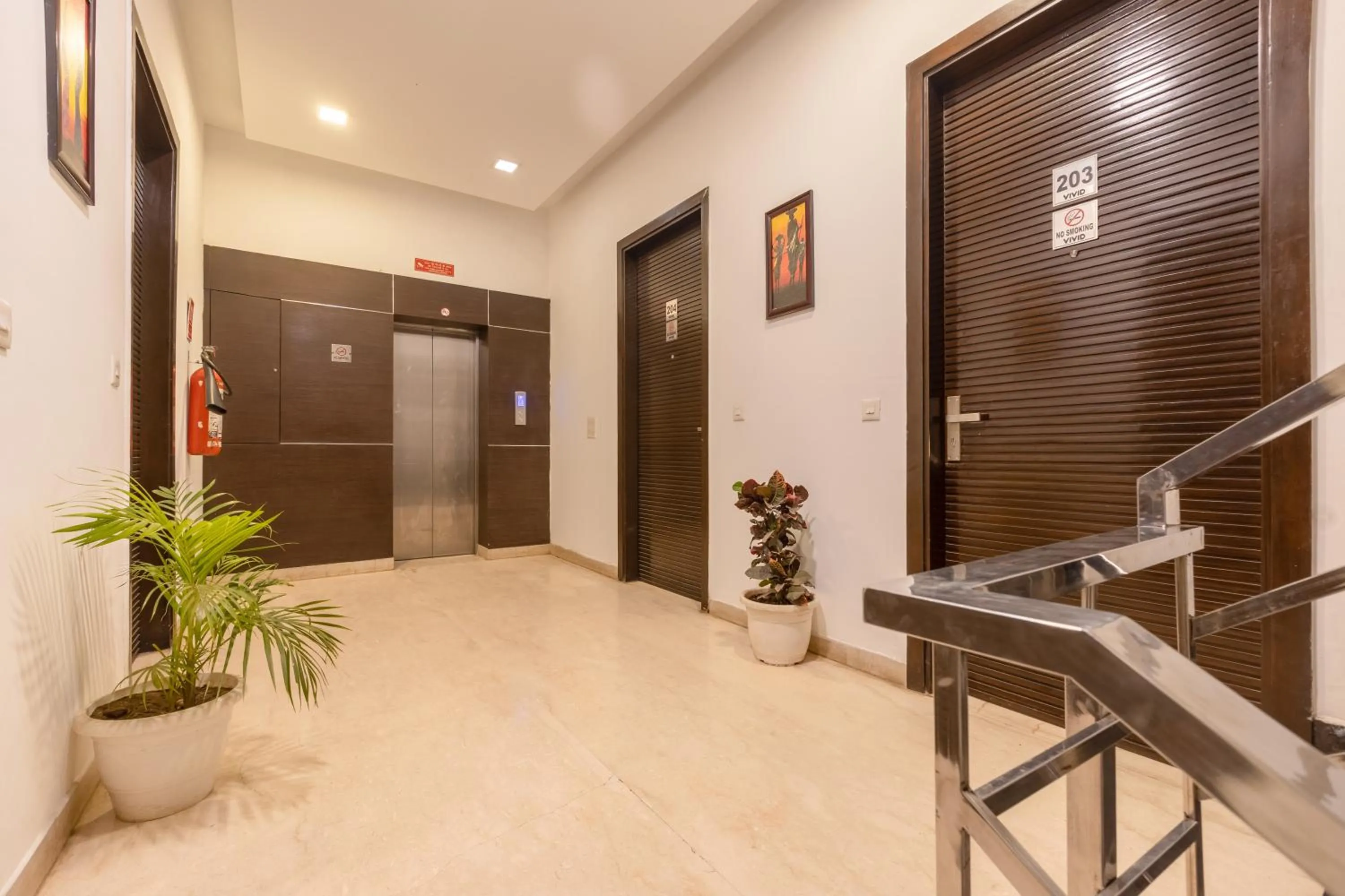 elevator in Vivid Boutique Hotel, Medanta, Gurugram