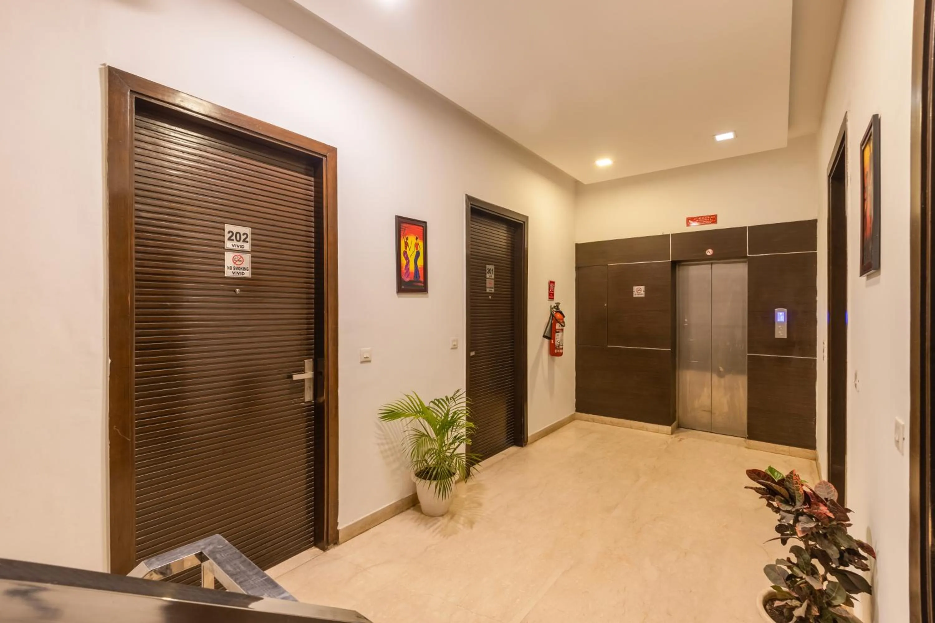 elevator in Vivid Boutique Hotel, Medanta, Gurugram