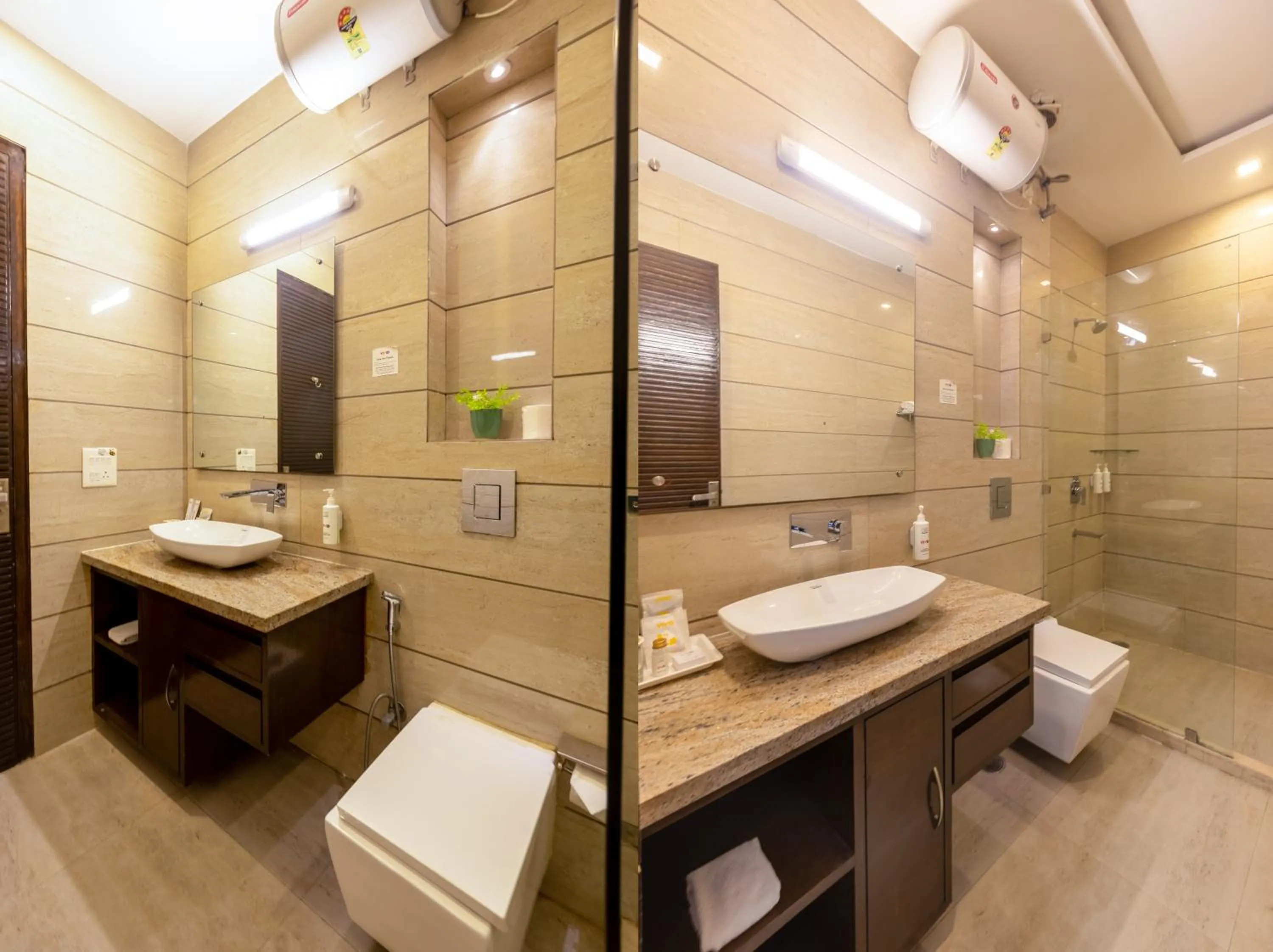 Toilet in Vivid Boutique Hotel, Medanta, Gurugram