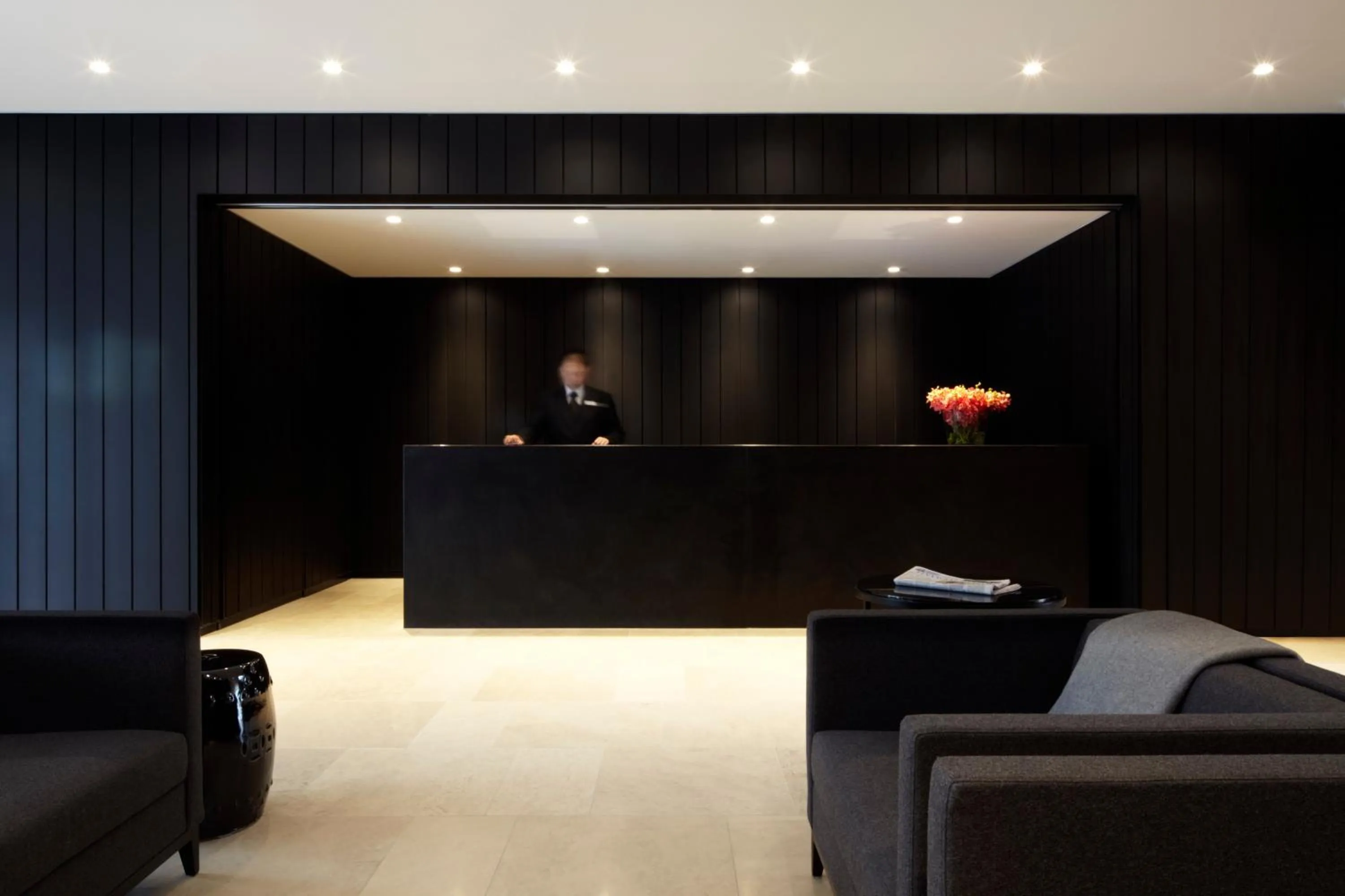 Lobby or reception in Burbury Hotel & Apartments